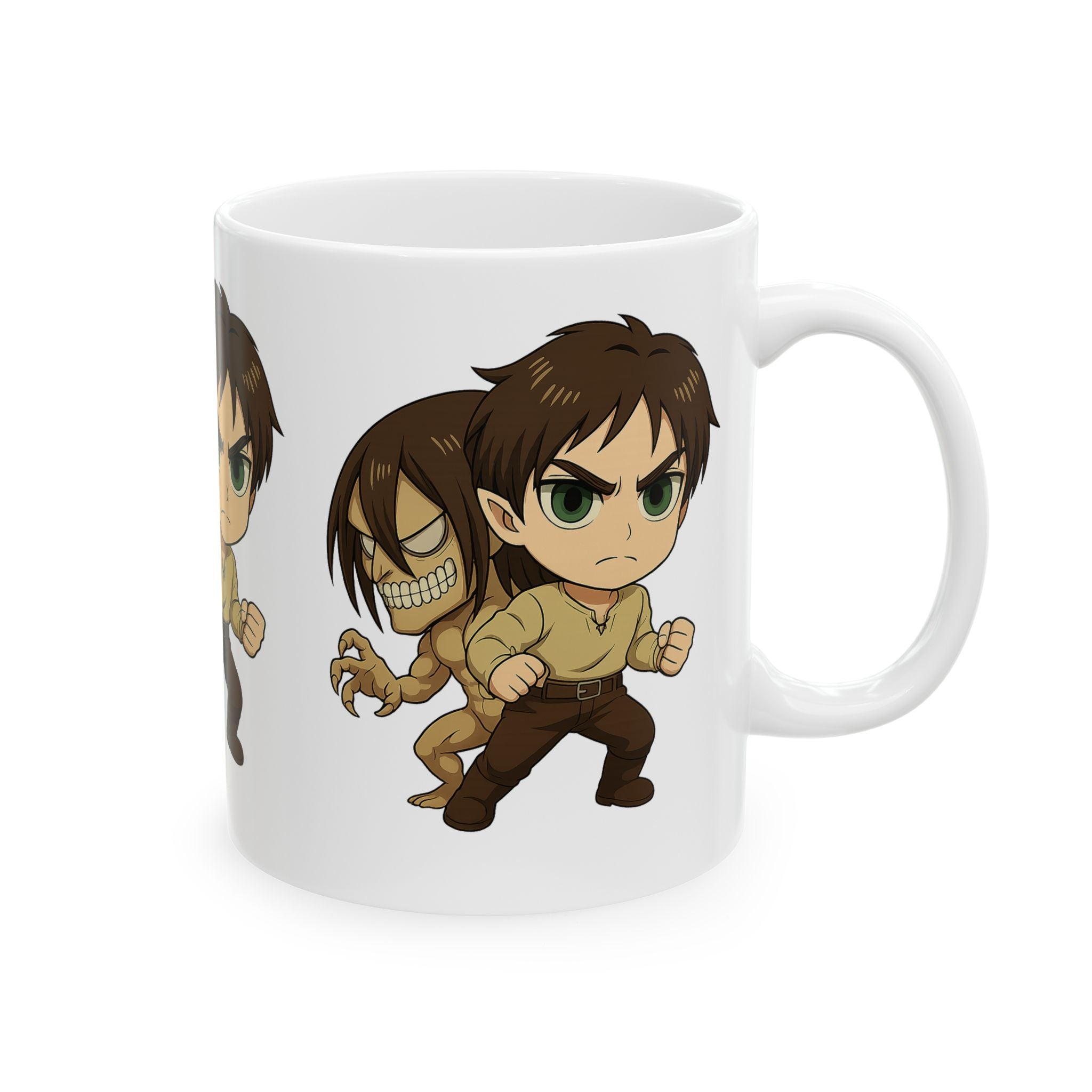 Attack on titan Anime Ceramic Mug, (11oz, 15oz)