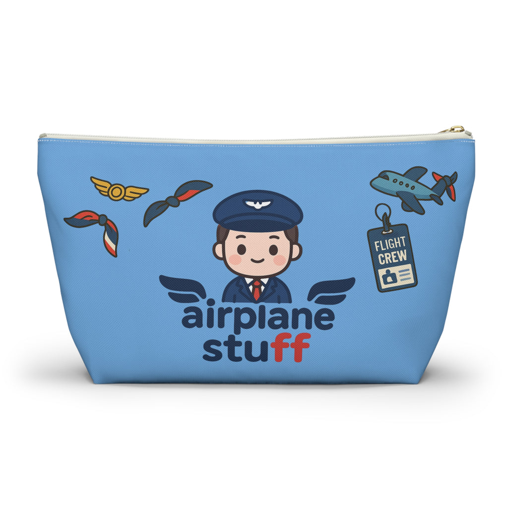 Flight Crew Accessory Pouch w T-bottom