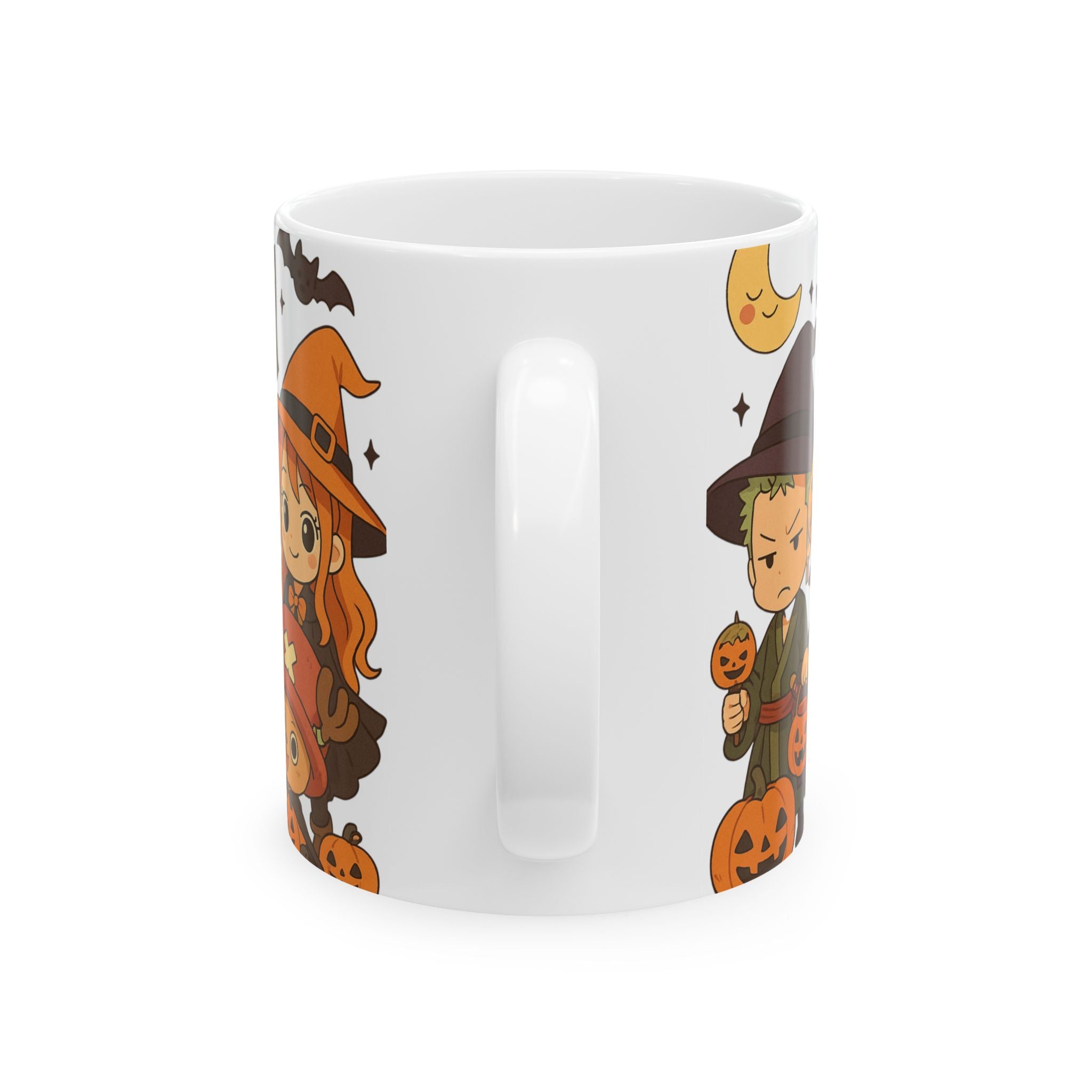 Halloween Anime Ceramic Mug, (11oz, 15oz)