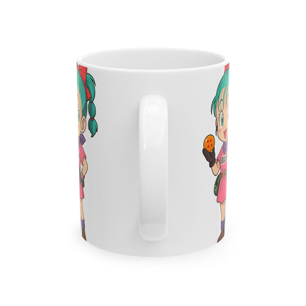 Bulma Anime Ceramic Mug, (11oz, 15oz)