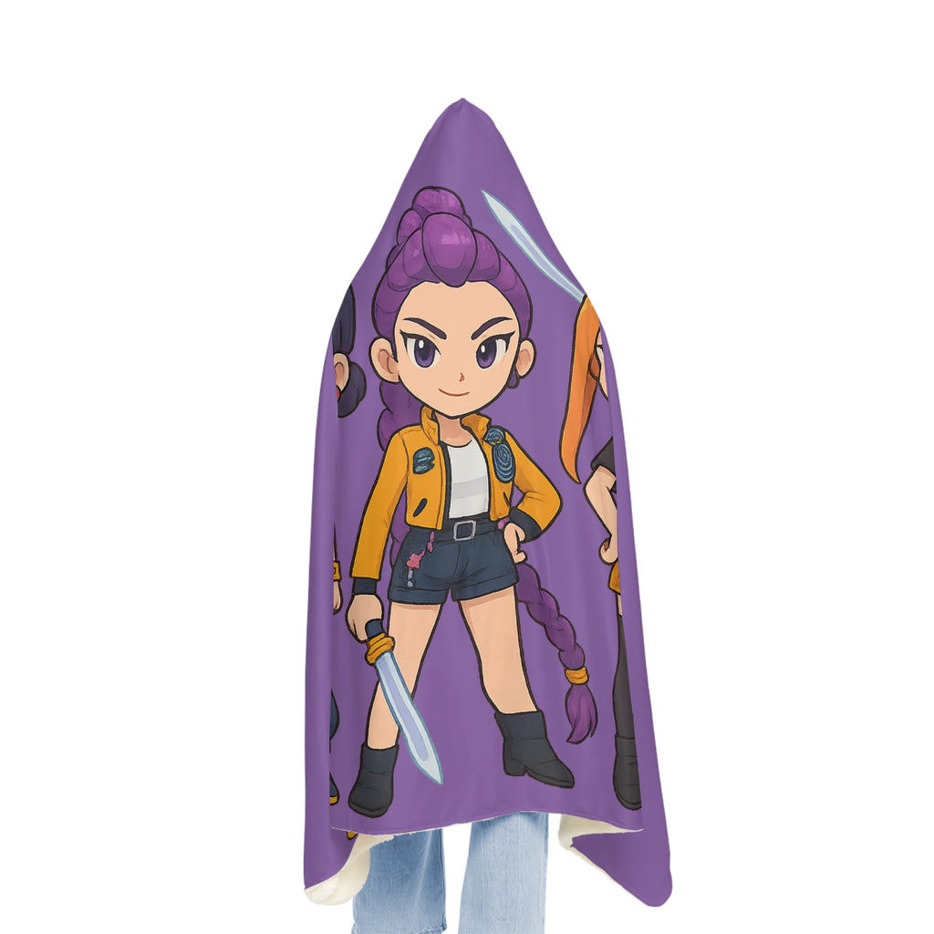 Kpop Demon Hunter Snuggle Blanket