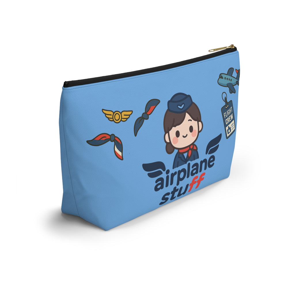 Flight Crew Accessory Pouch w T-bottom