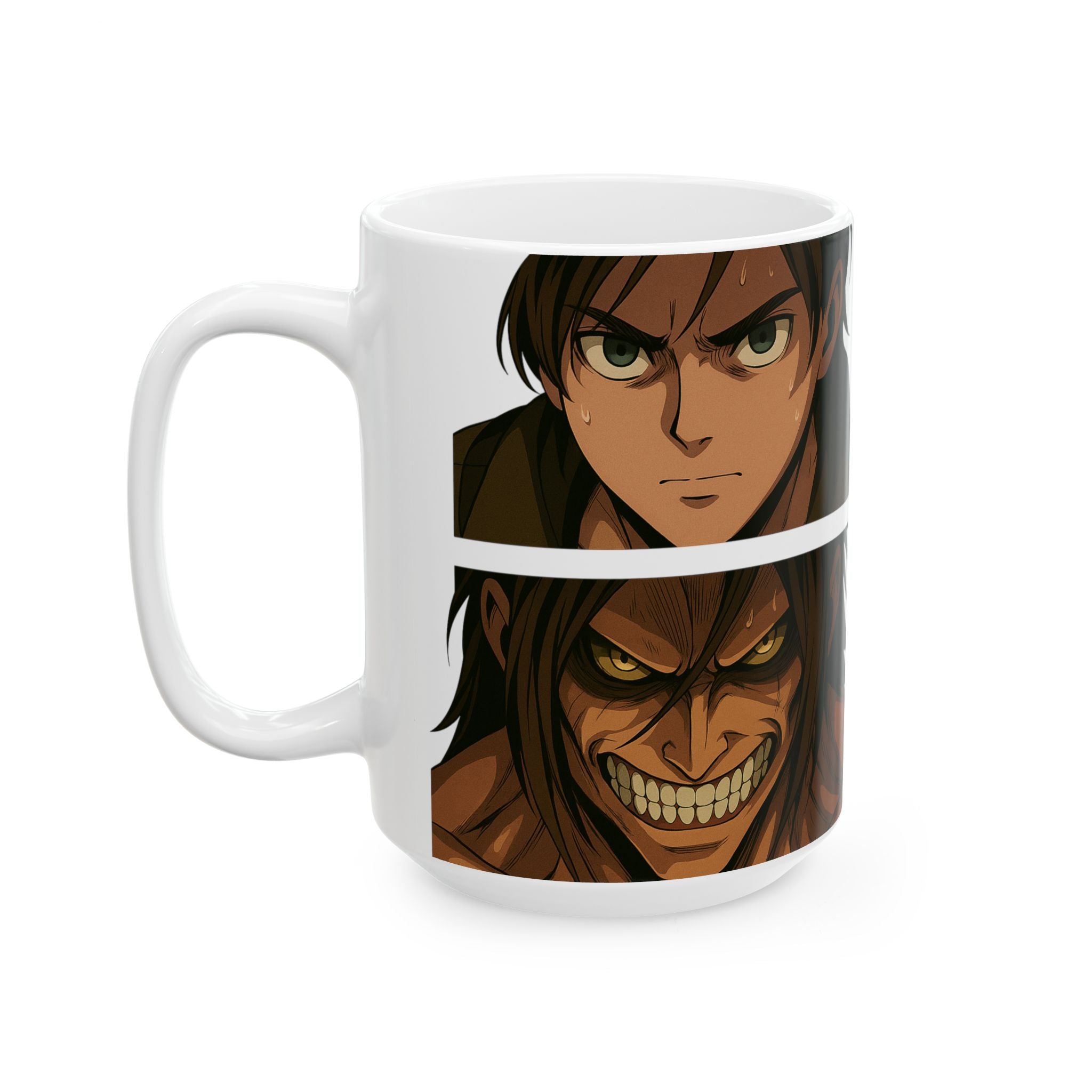Attack on titan Anime Ceramic Mug, (11oz, 15oz)