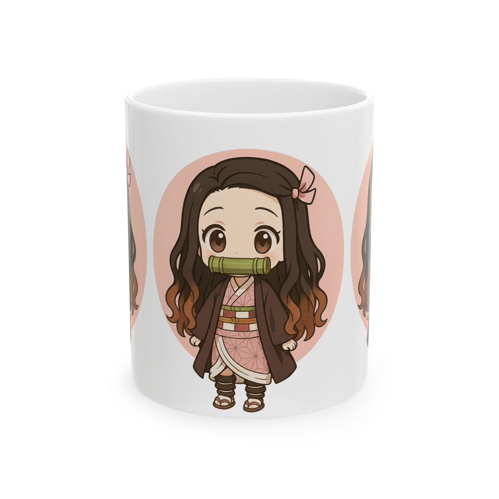 Demon Slayer Ceramic Mug, (11oz, 15oz)