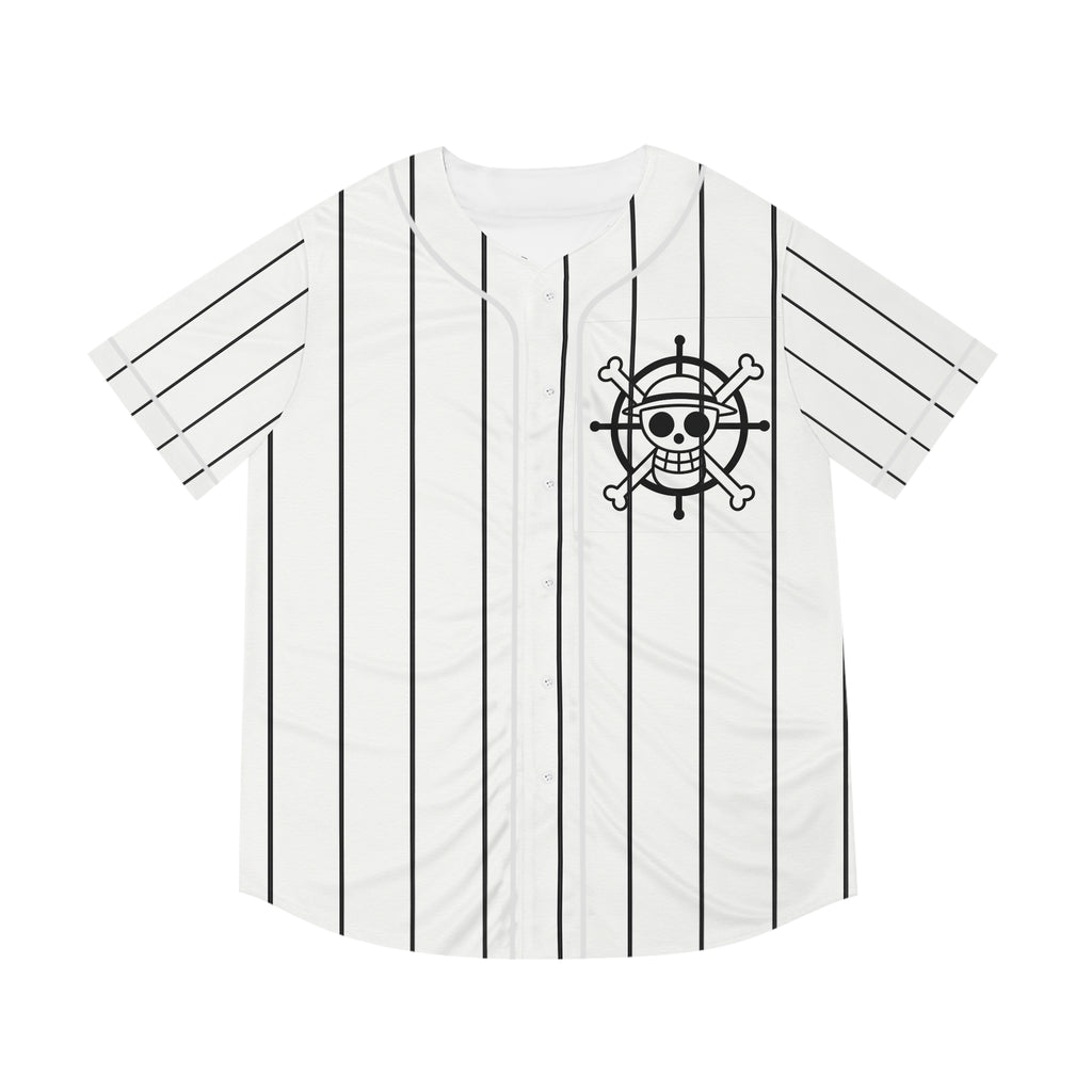 Straw Hat Baseball Jersey, Sport Shirt, Japanese Baseball Top