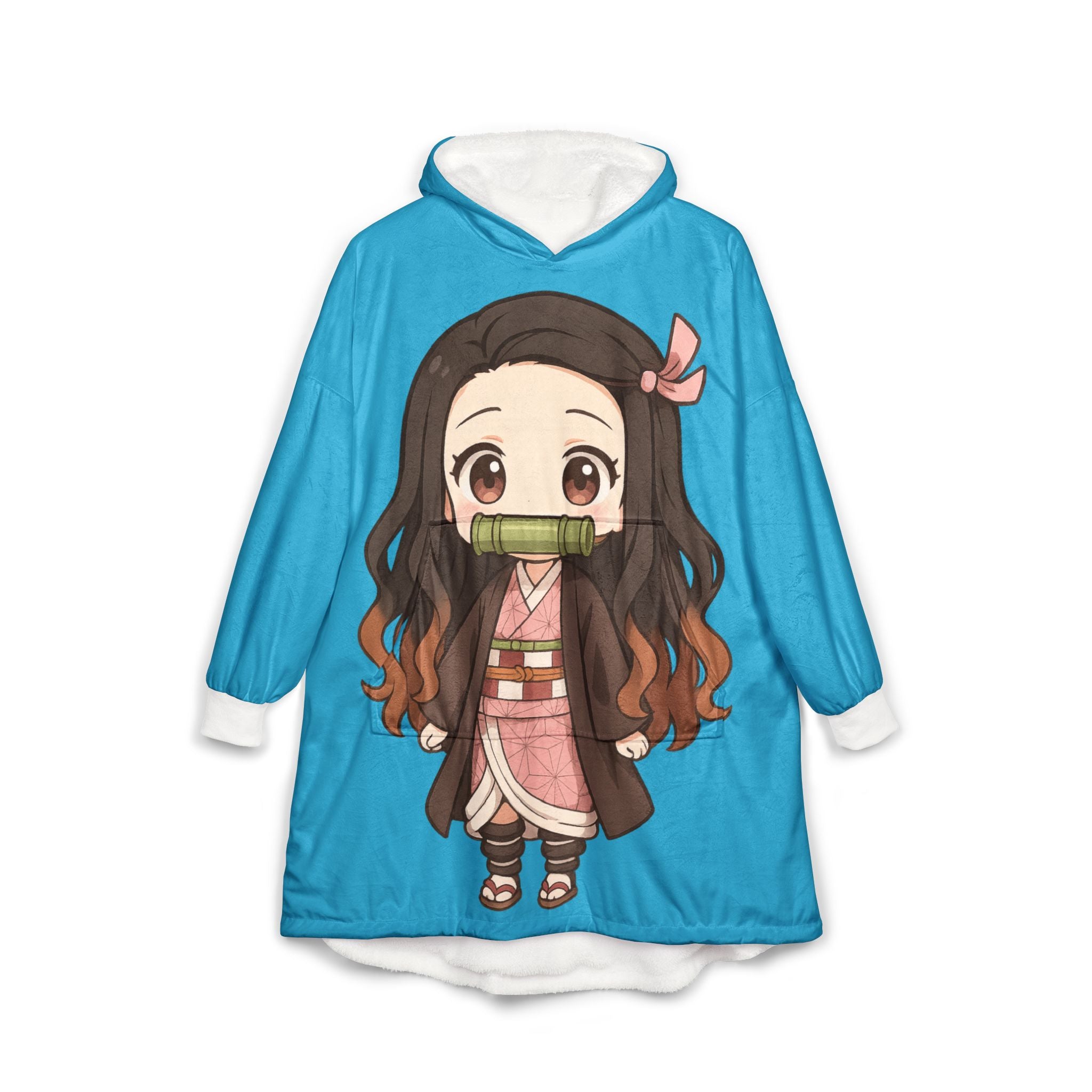 Nezuko Unisex Hooded Blanket