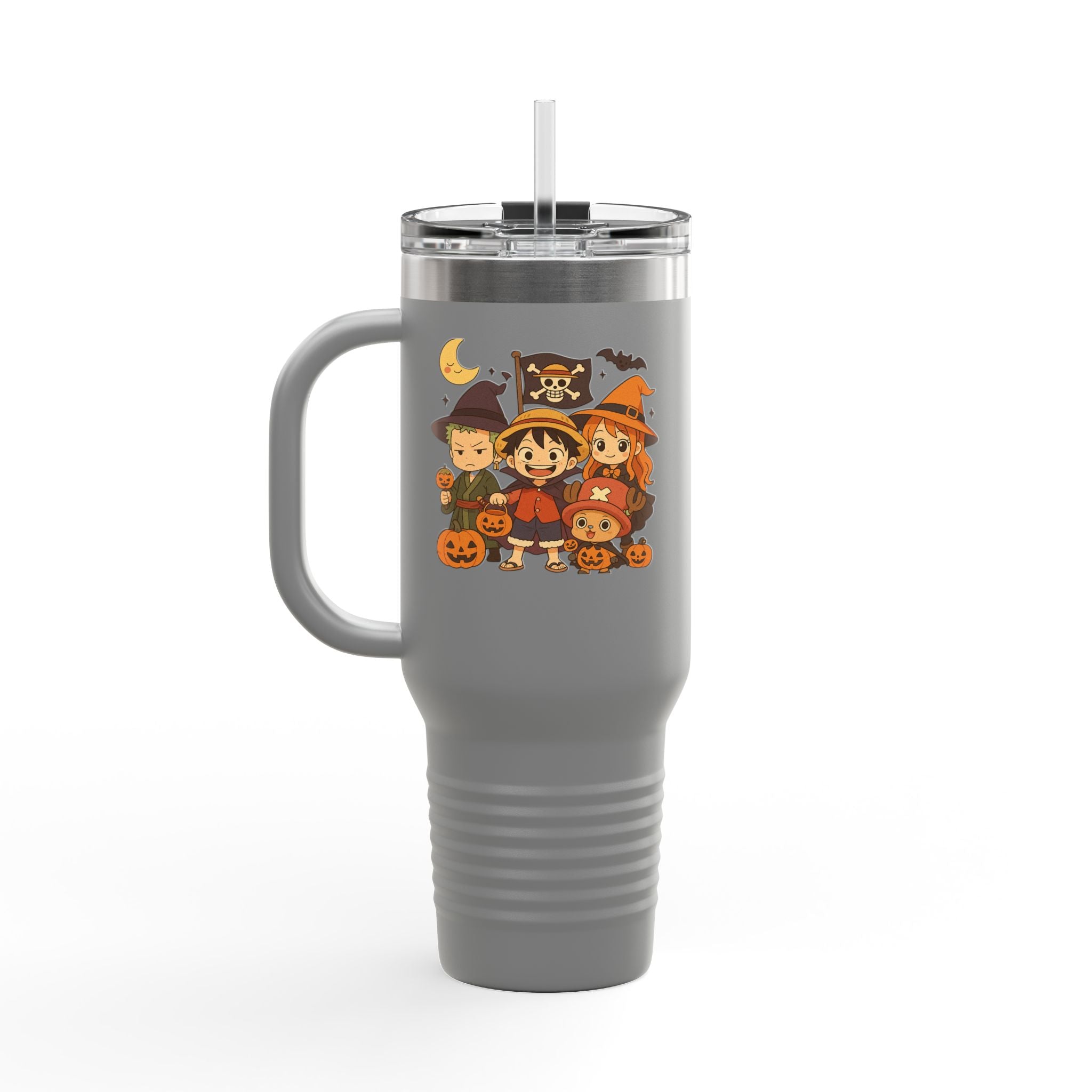 Anime one Piece Halloween Insulated Travel Mug, 40oz