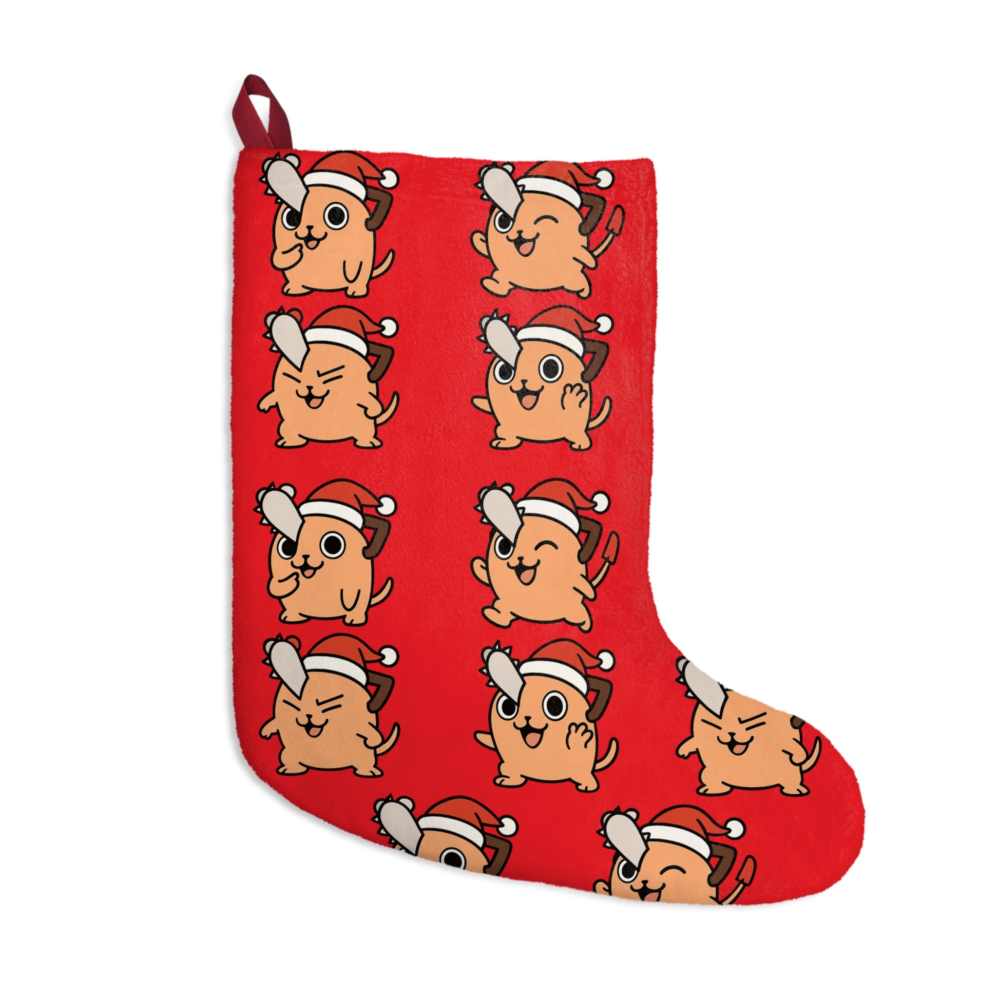 Pochita Christmas Stockings