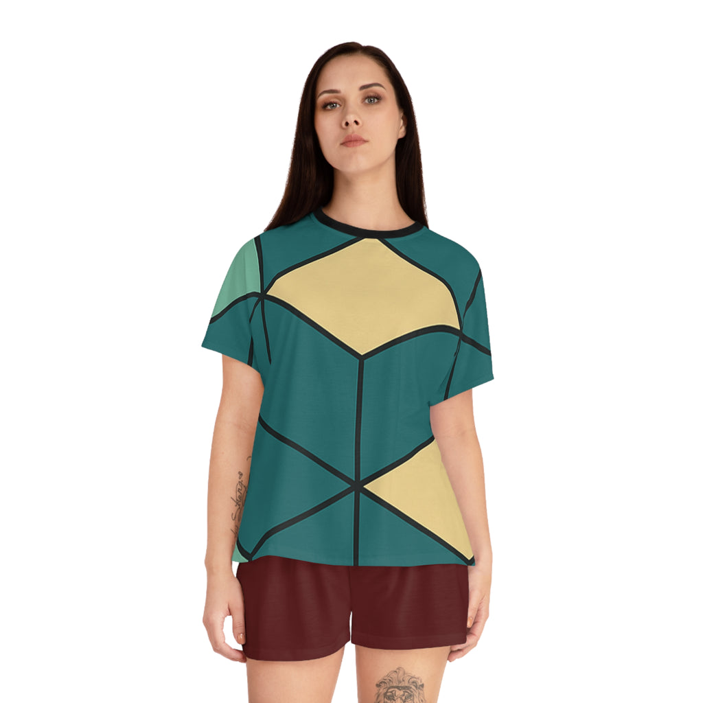 Giyu Demon slayer Women's Short Pajama Set