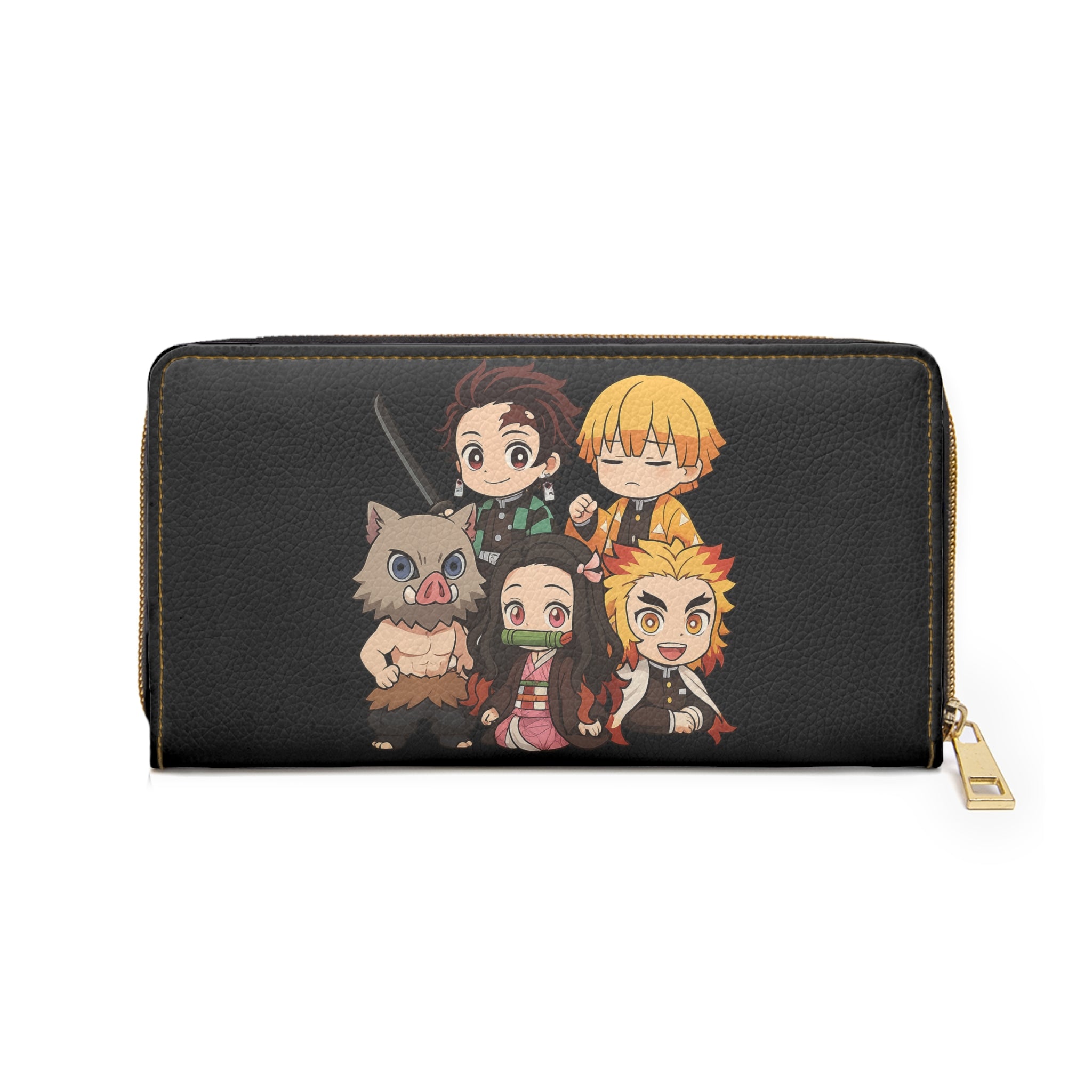 Anime Zipper Wallet, Japanese Cartoon Character Money Holder, Manga Graphic Print Purse, Anime Lover Gift, Comic Book Wallet, Geek