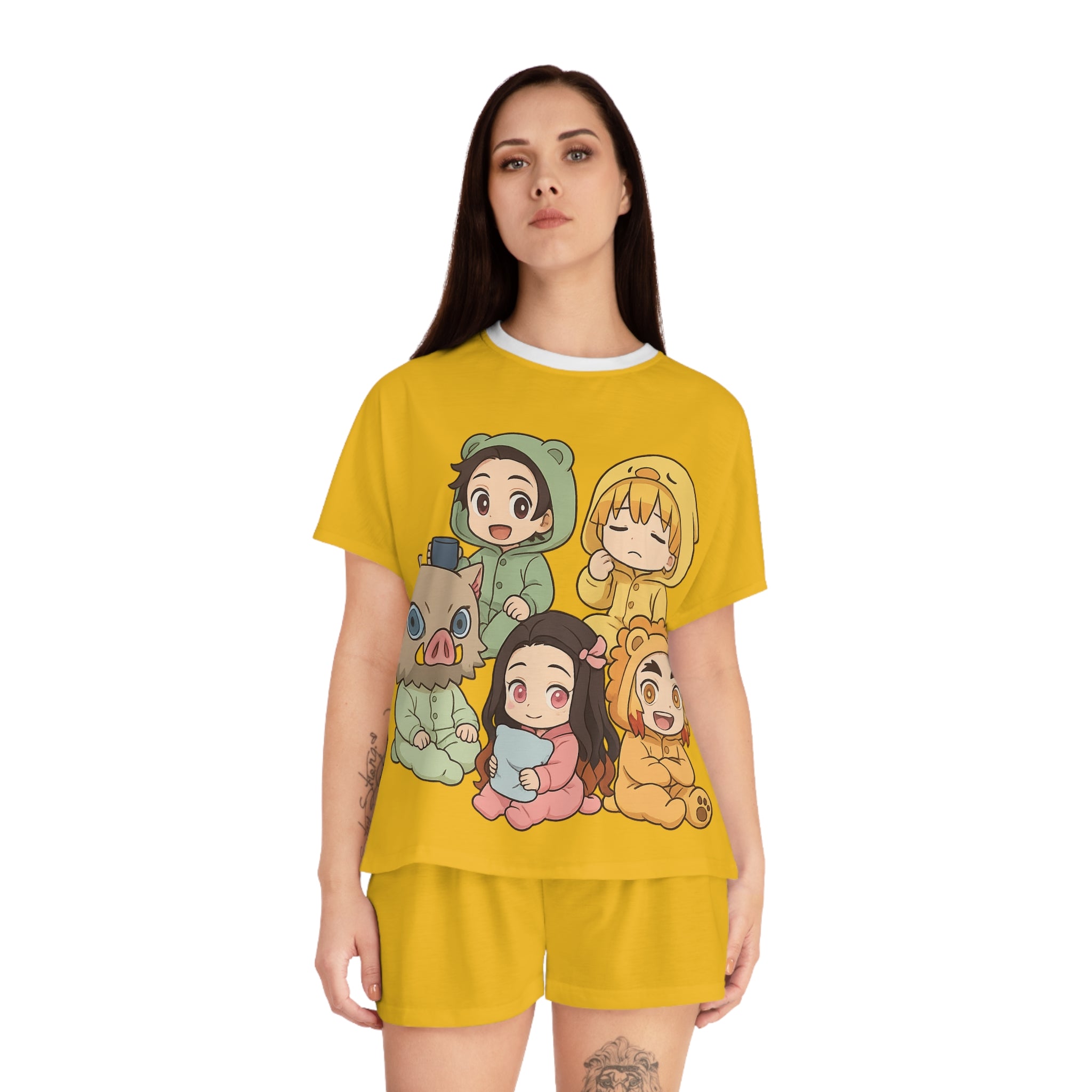 Demon Slayer Women's Short Pajama Set