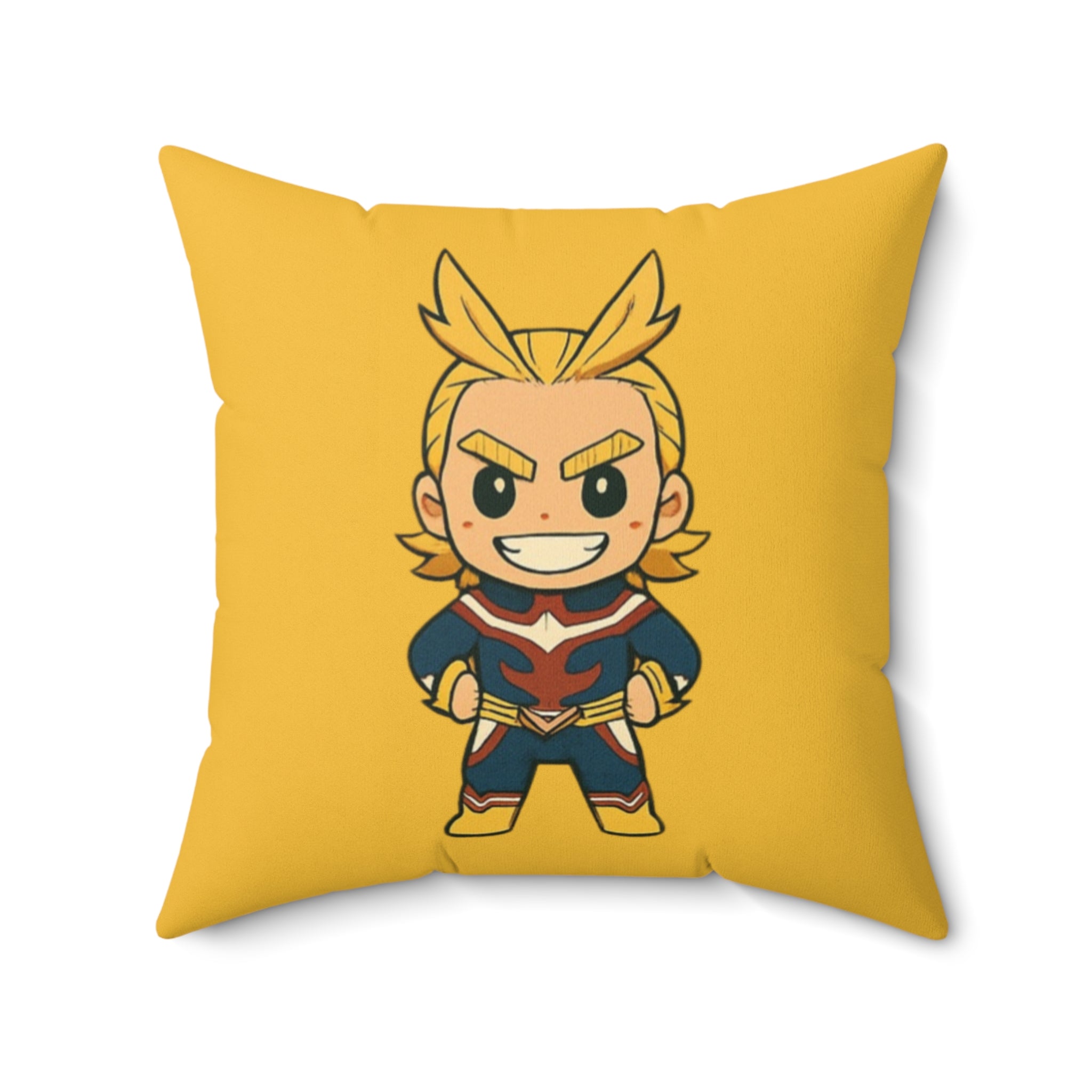 All Might Spun Polyester Square Pillow