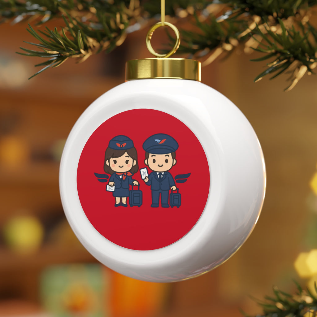 Flight  Crew Ball Ornament