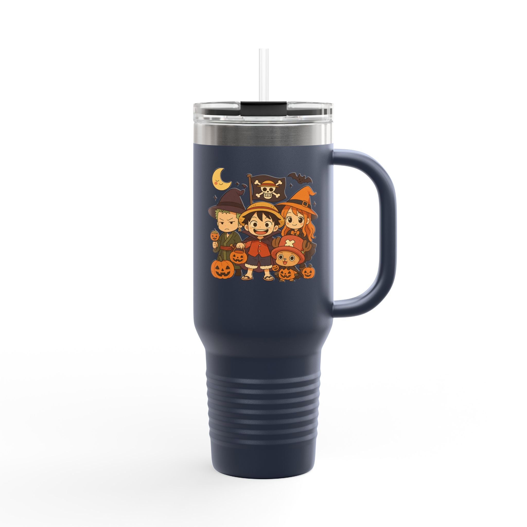 Anime one Piece Halloween Insulated Travel Mug, 40oz