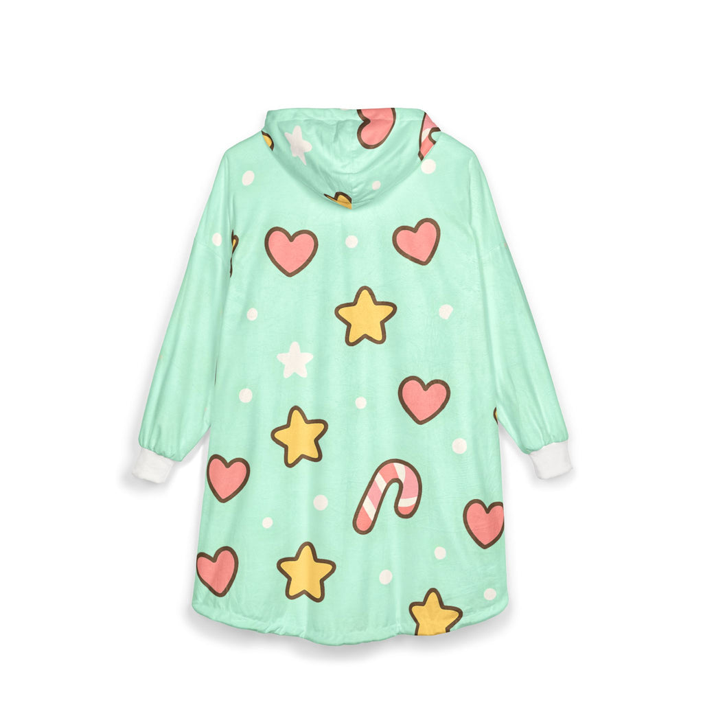 Christmas Kawaii Hooded Blanket, Japanese style