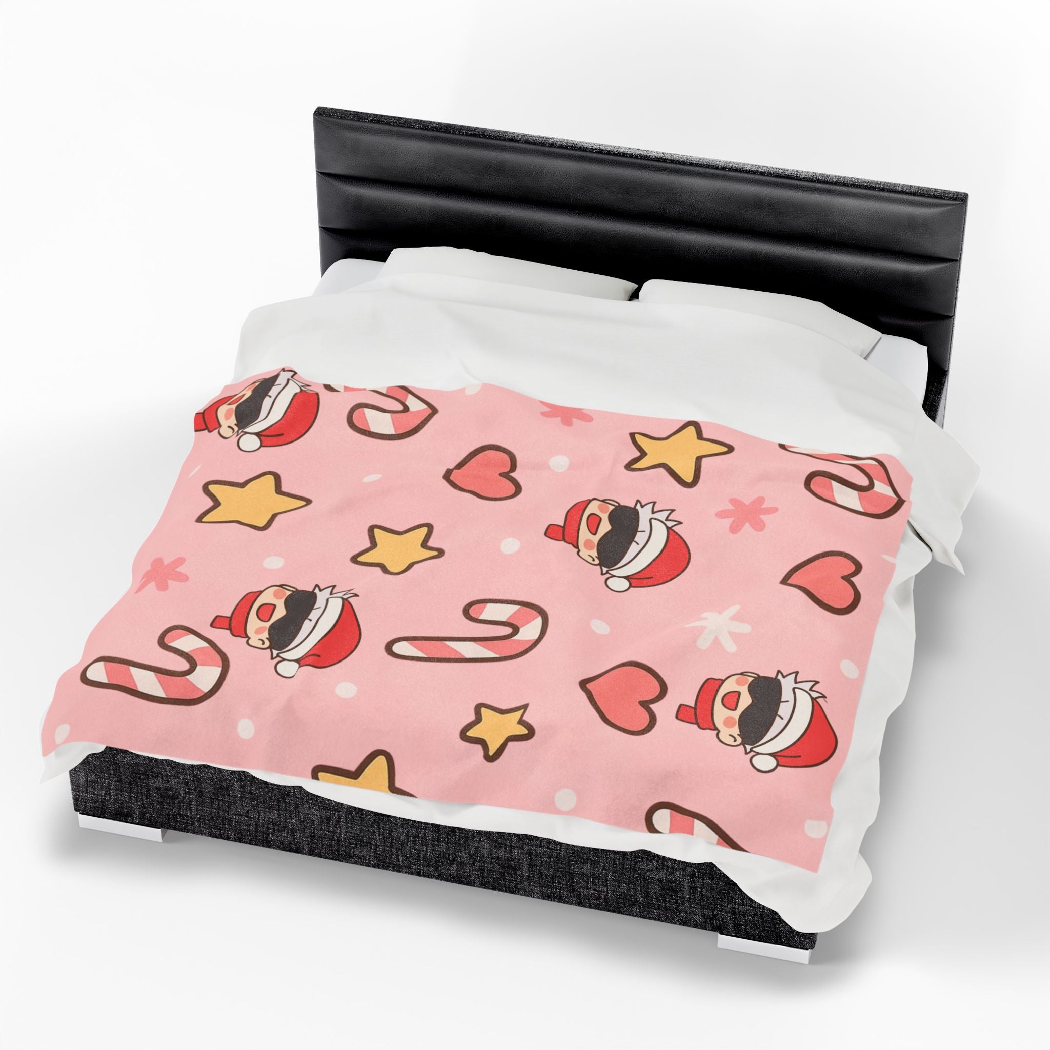 Gojo Christmas Velveteen Plush Blanket