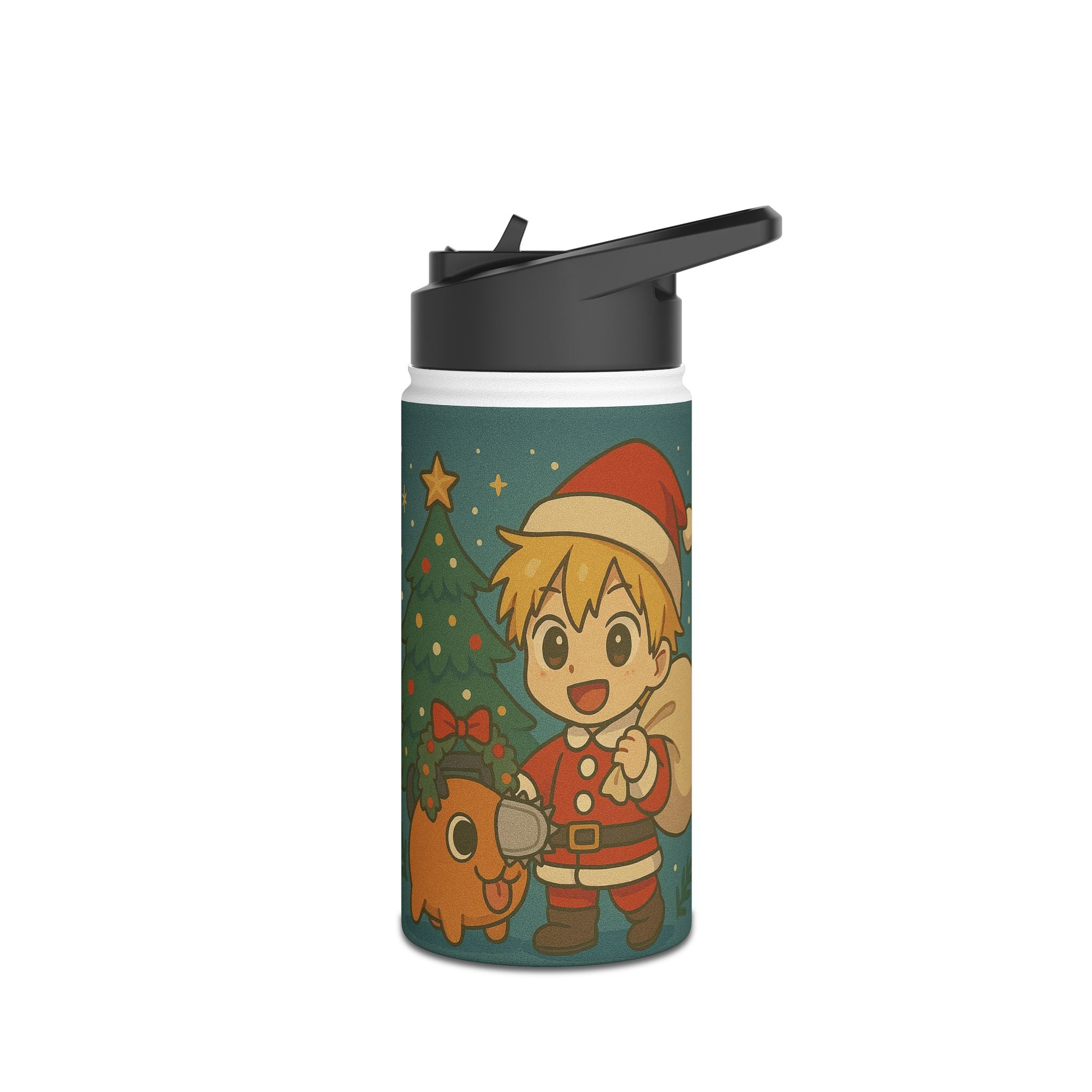 Anime Stainless Steel Water Bottle, Standard Lid