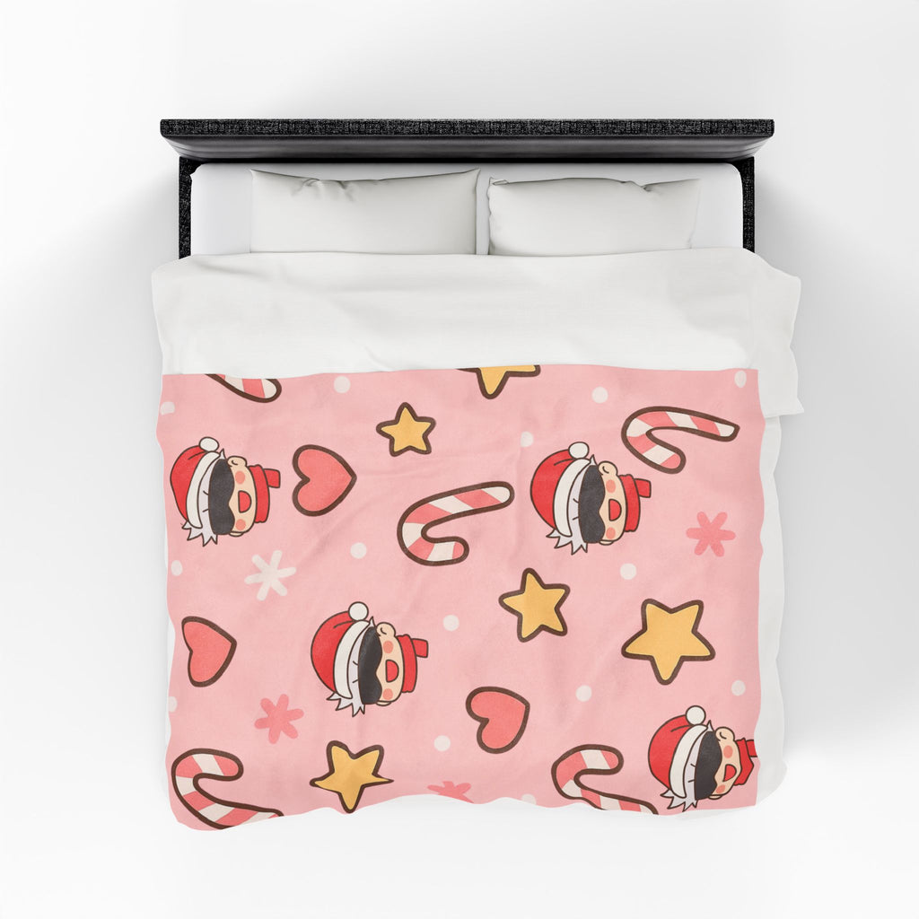 Gojo Christmas Velveteen Plush Blanket