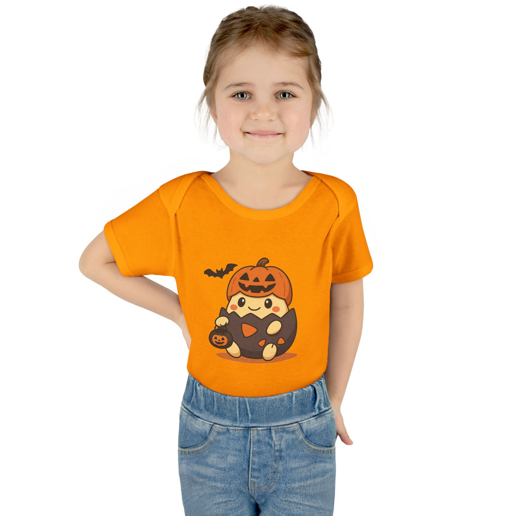 Halloween Anime Infant Baby Rib Bodysuit
