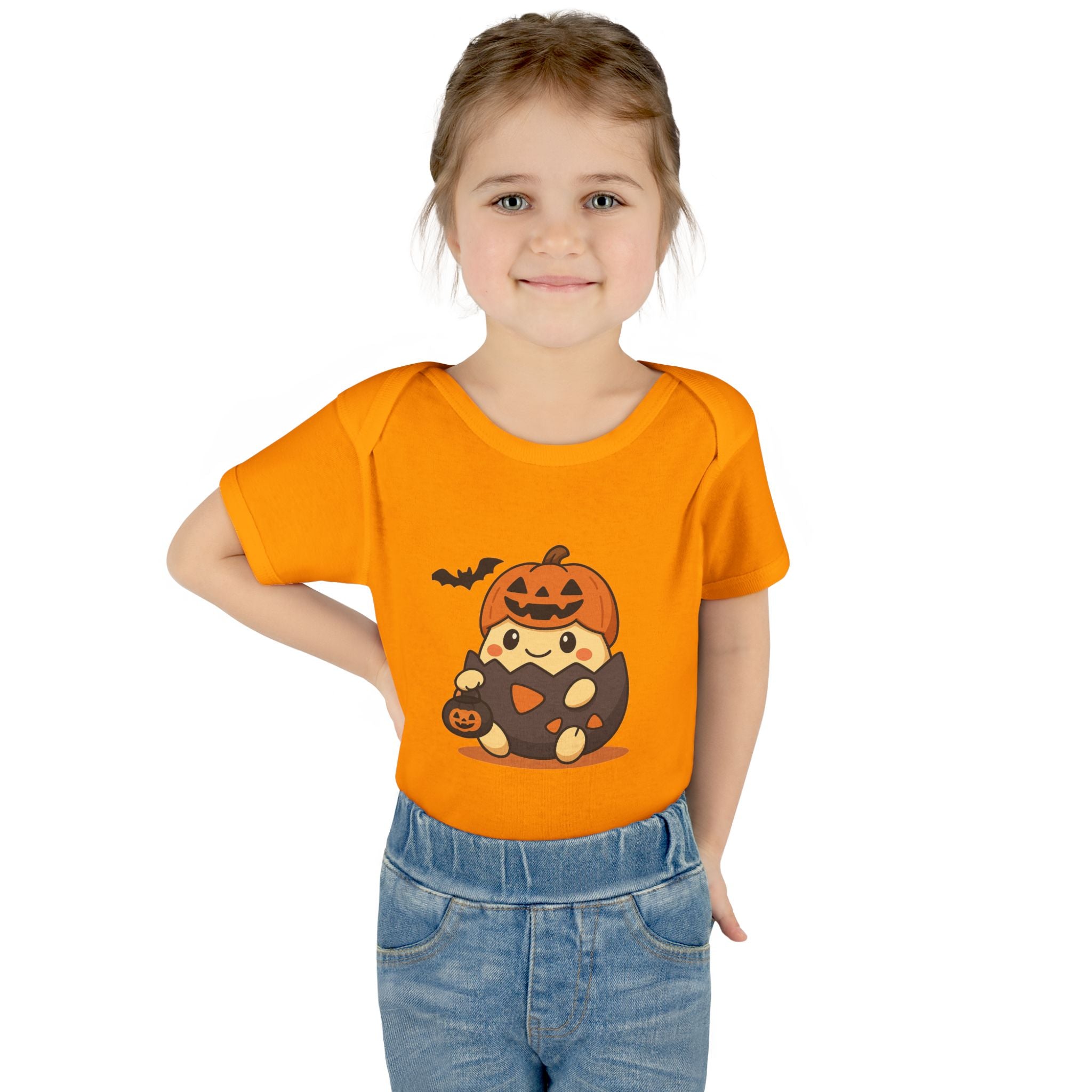 Halloween Anime Infant Baby Rib Bodysuit