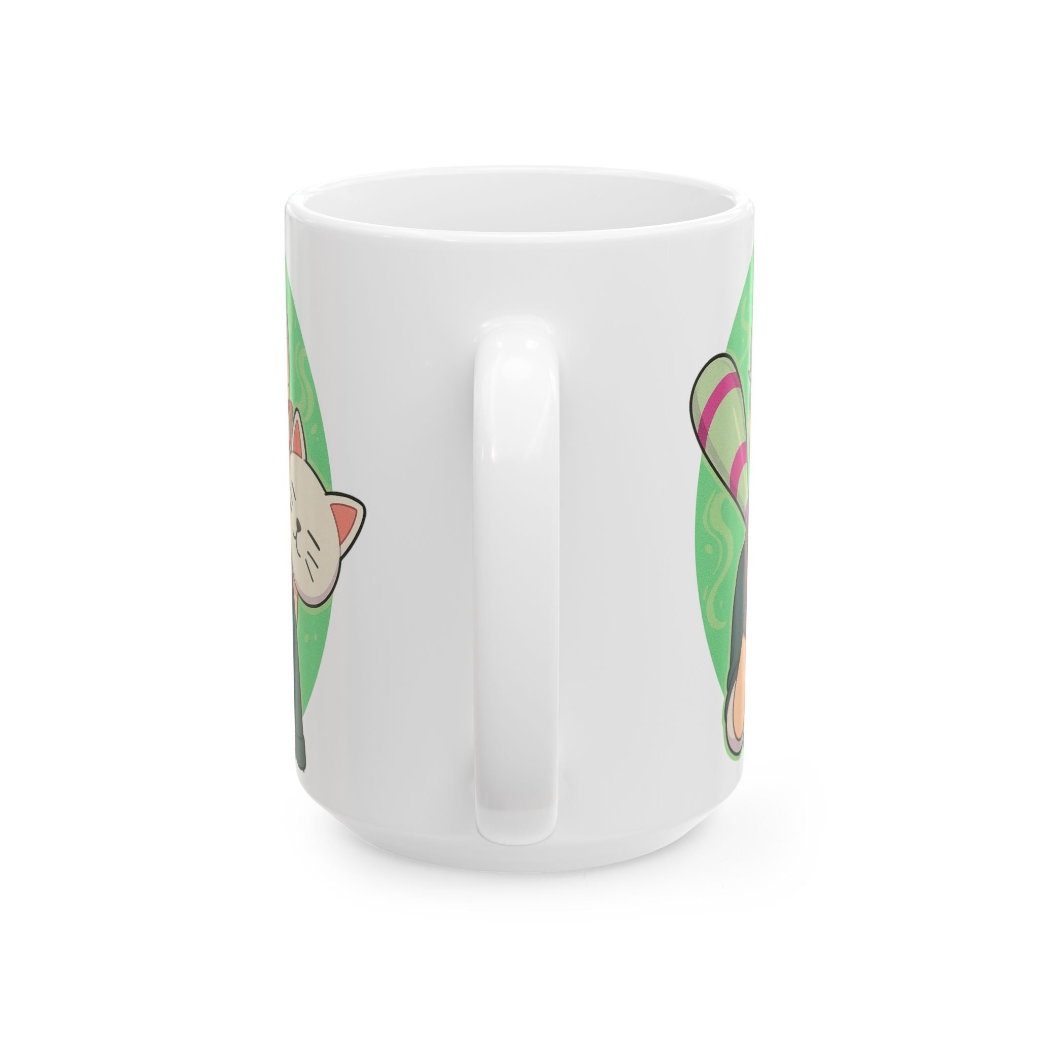 Dandadan Anime Ceramic Mug, (11oz, 15oz)
