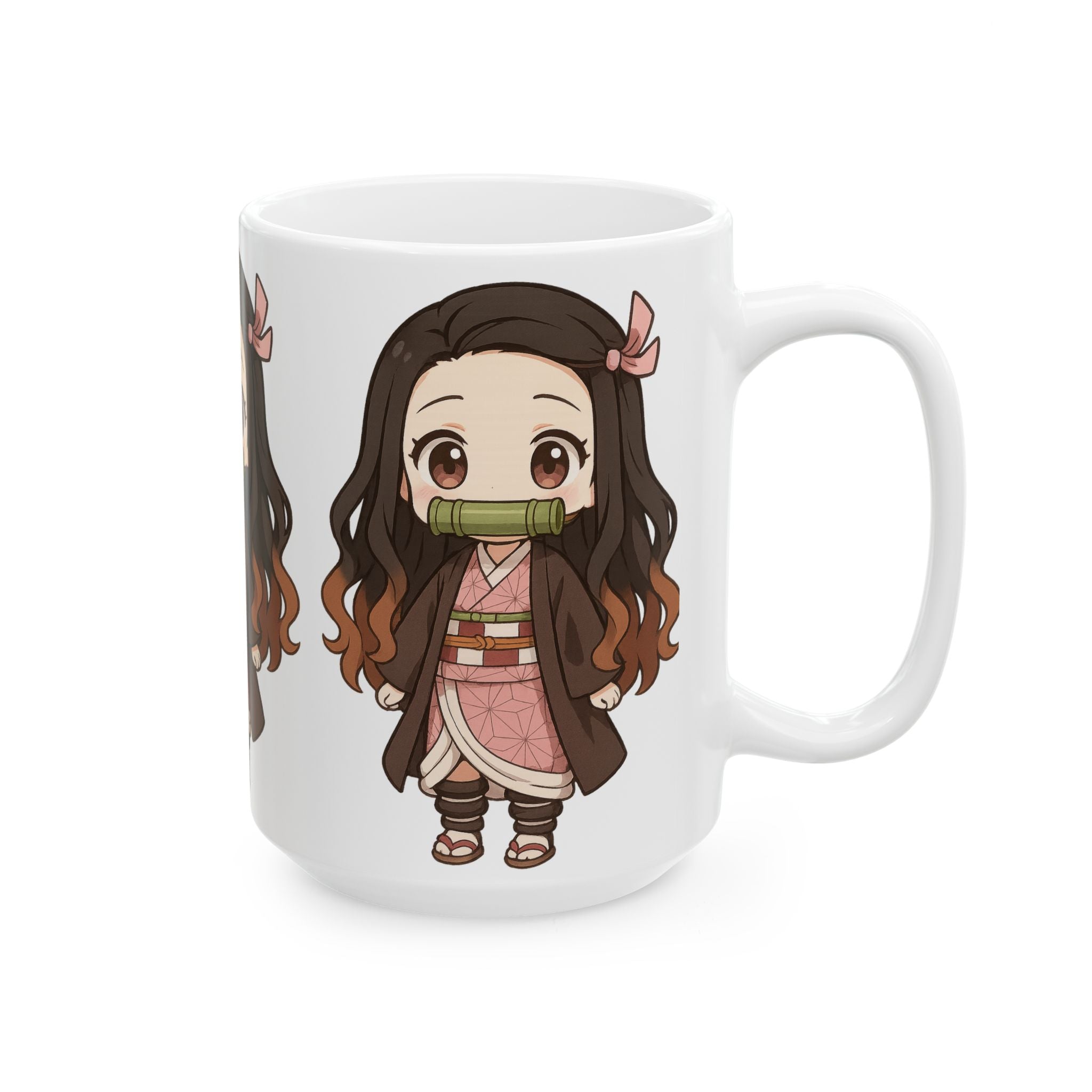 Demon Slayer Ceramic Mug, (11oz, 15oz)