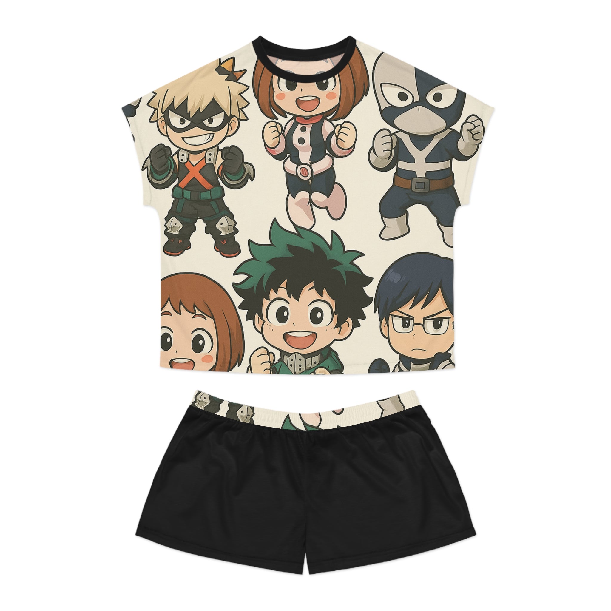 My hero academia Women's Short Pajama Set