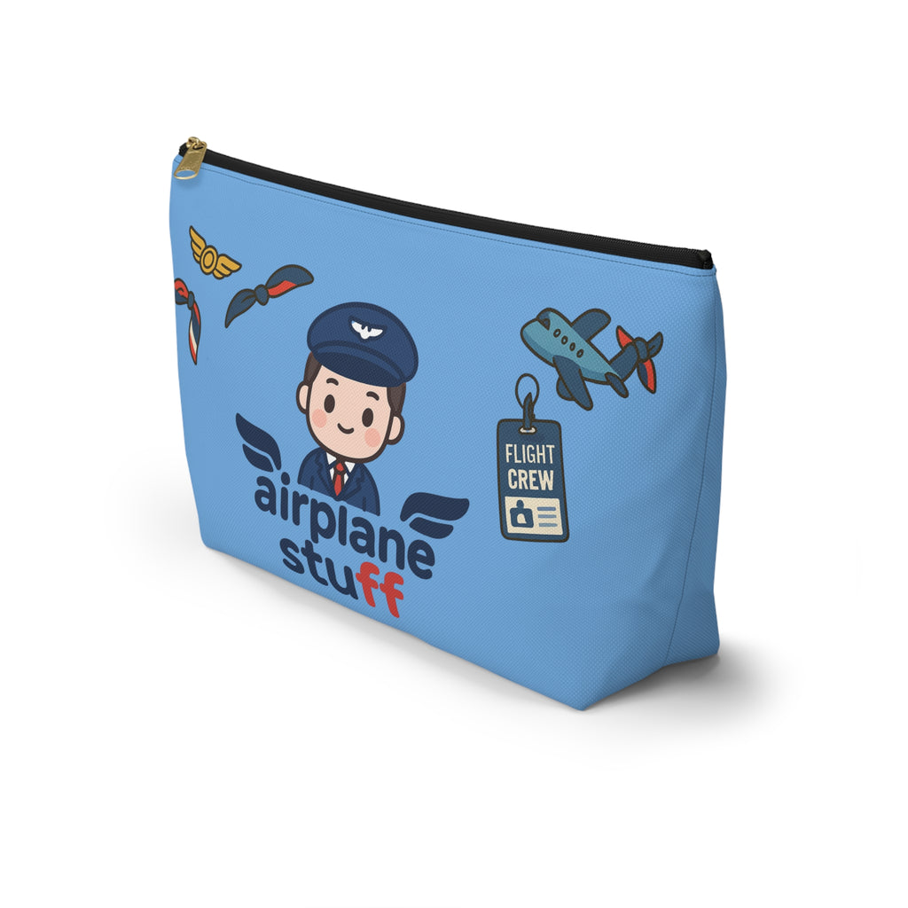 Flight Crew Accessory Pouch w T-bottom