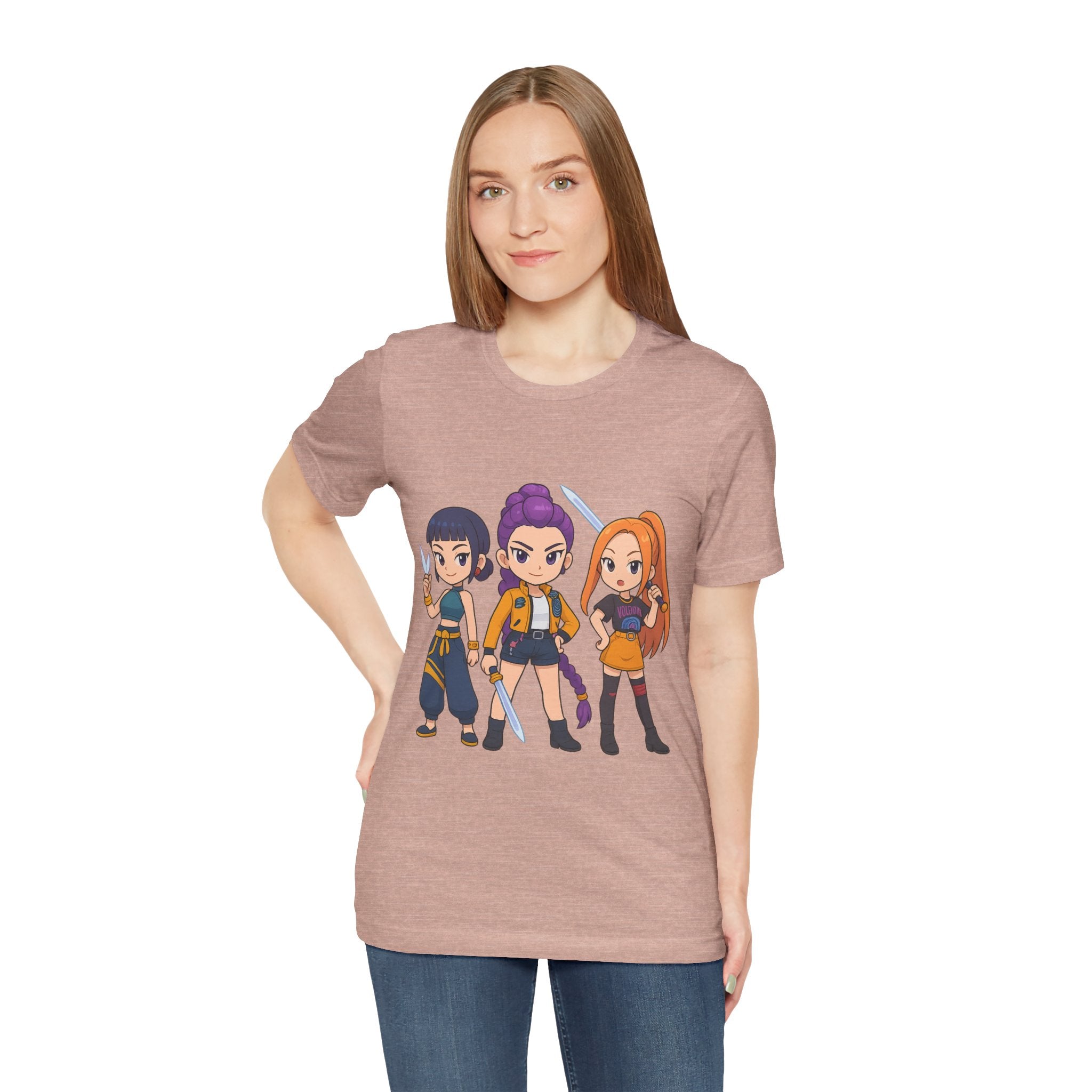 Kpop Demon Hunter  Unisex Jersey Short Sleeve Tee