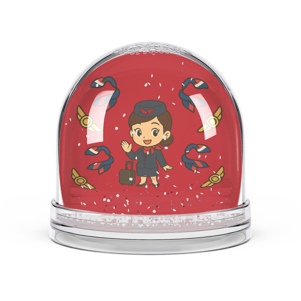 Flight Crew Snow Globe