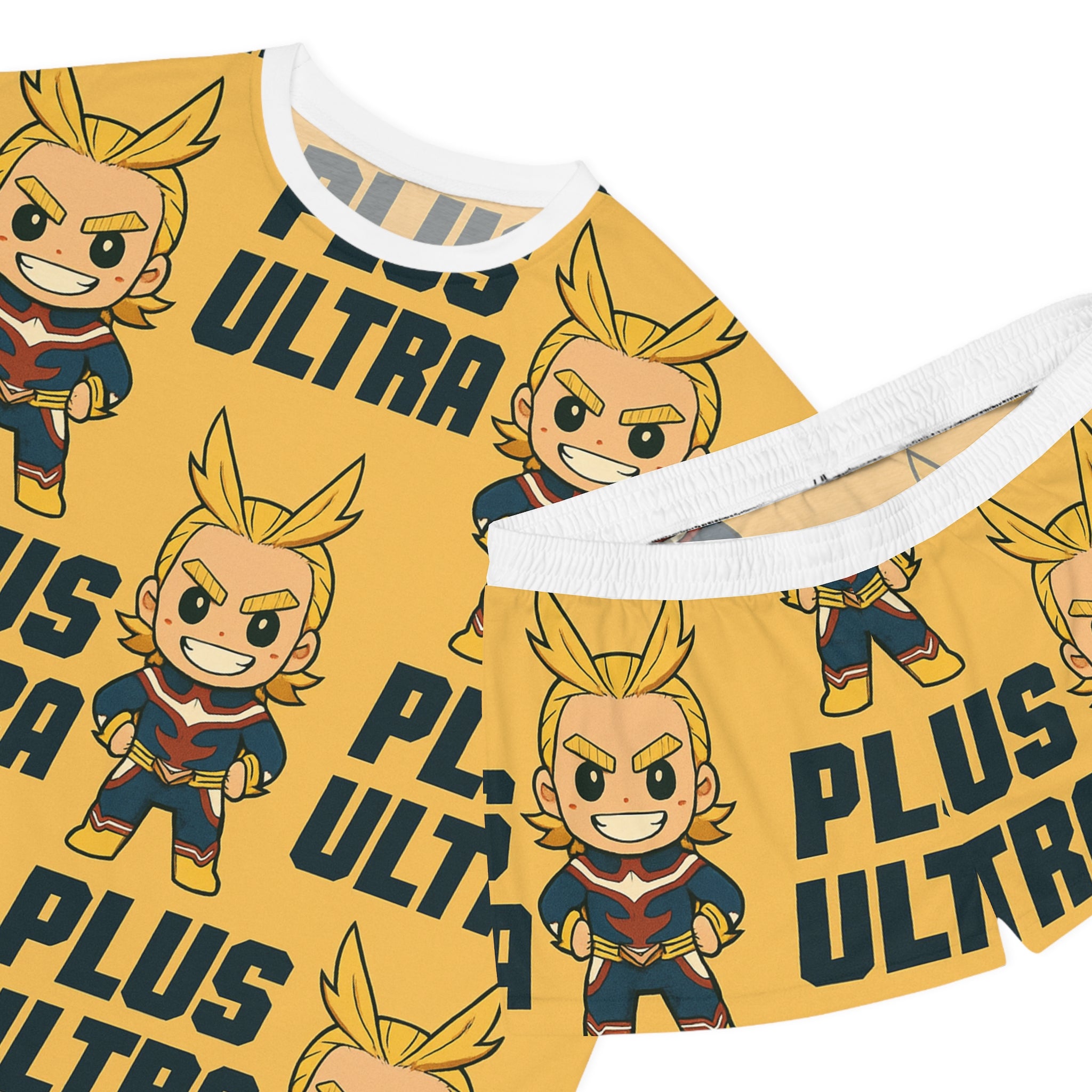 All Might Women's Short Pajama Set