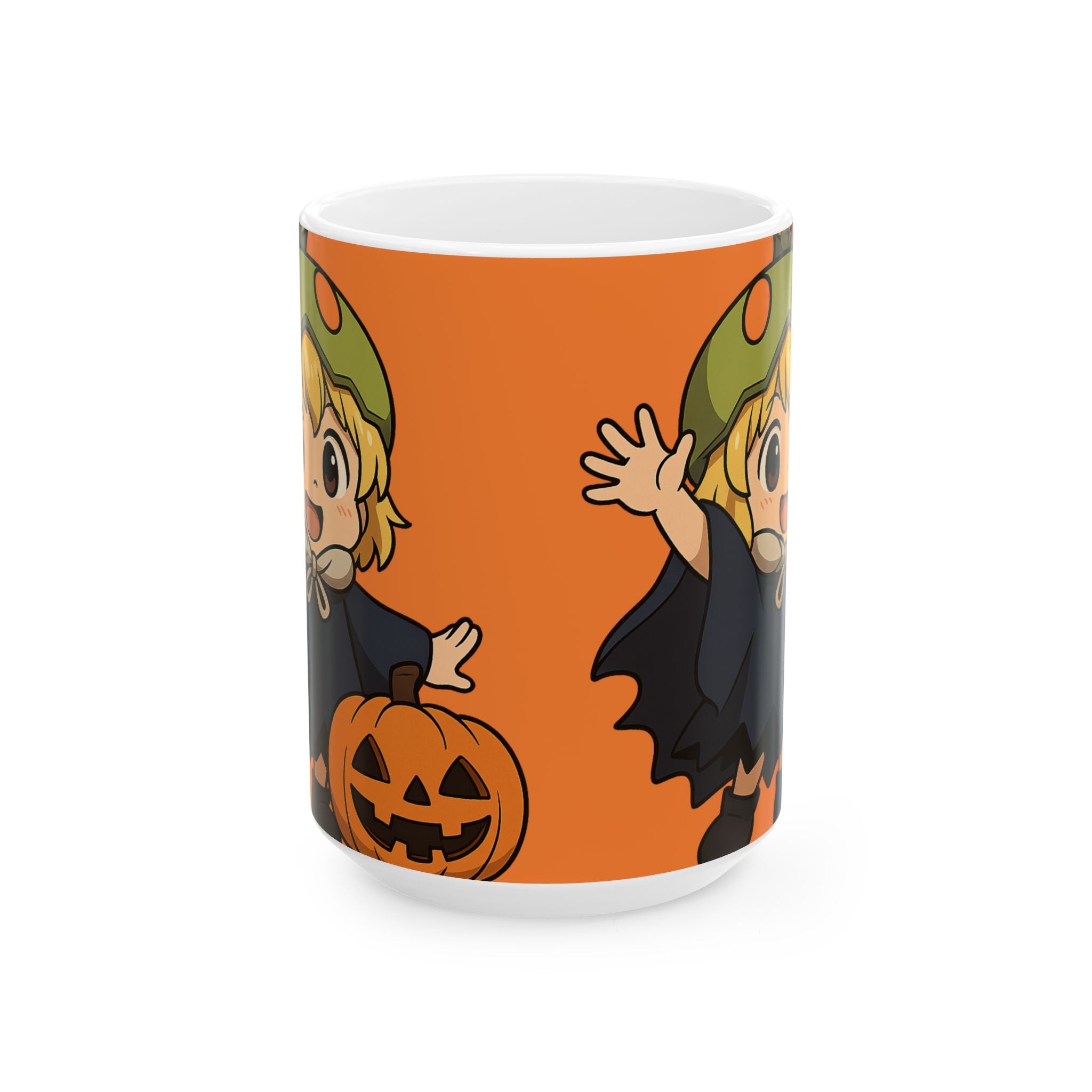 Dr Stone Anime Halloween Suica Ceramic Mug, (11oz, 15oz)
