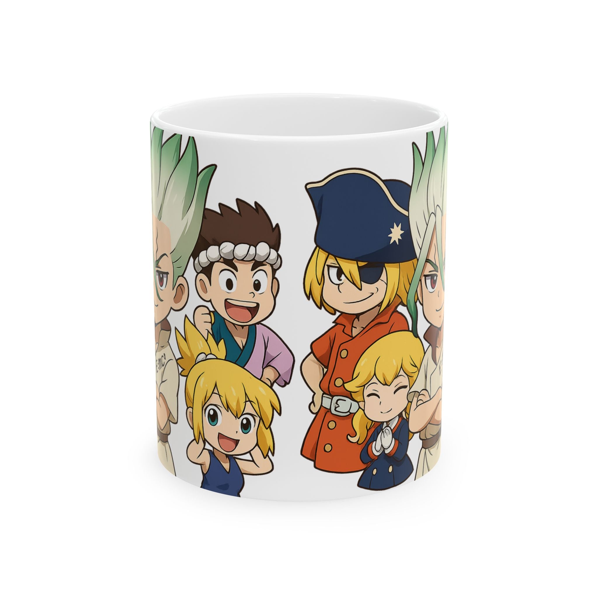 Dr Stone Anime Ceramic Mug, (11oz, 15oz)