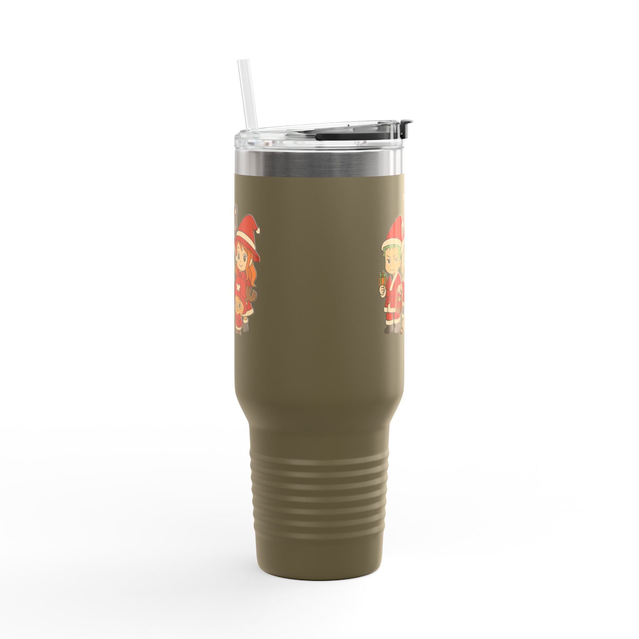 One Piece Christmas Anime Insulated Travel Mug, 40oz