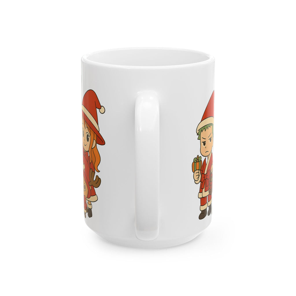 One Piece Christmas Anime  Ceramic Mug, (11oz, 15oz)