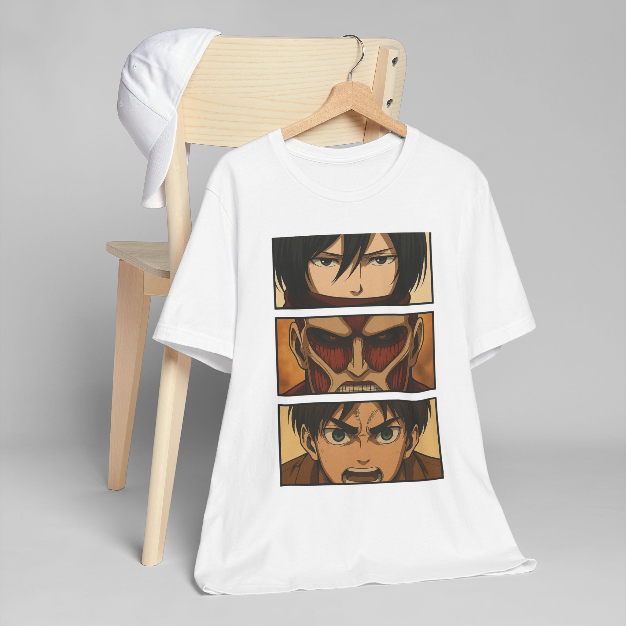 Attack on titan Anime Unisex Jersey T-Shirt
