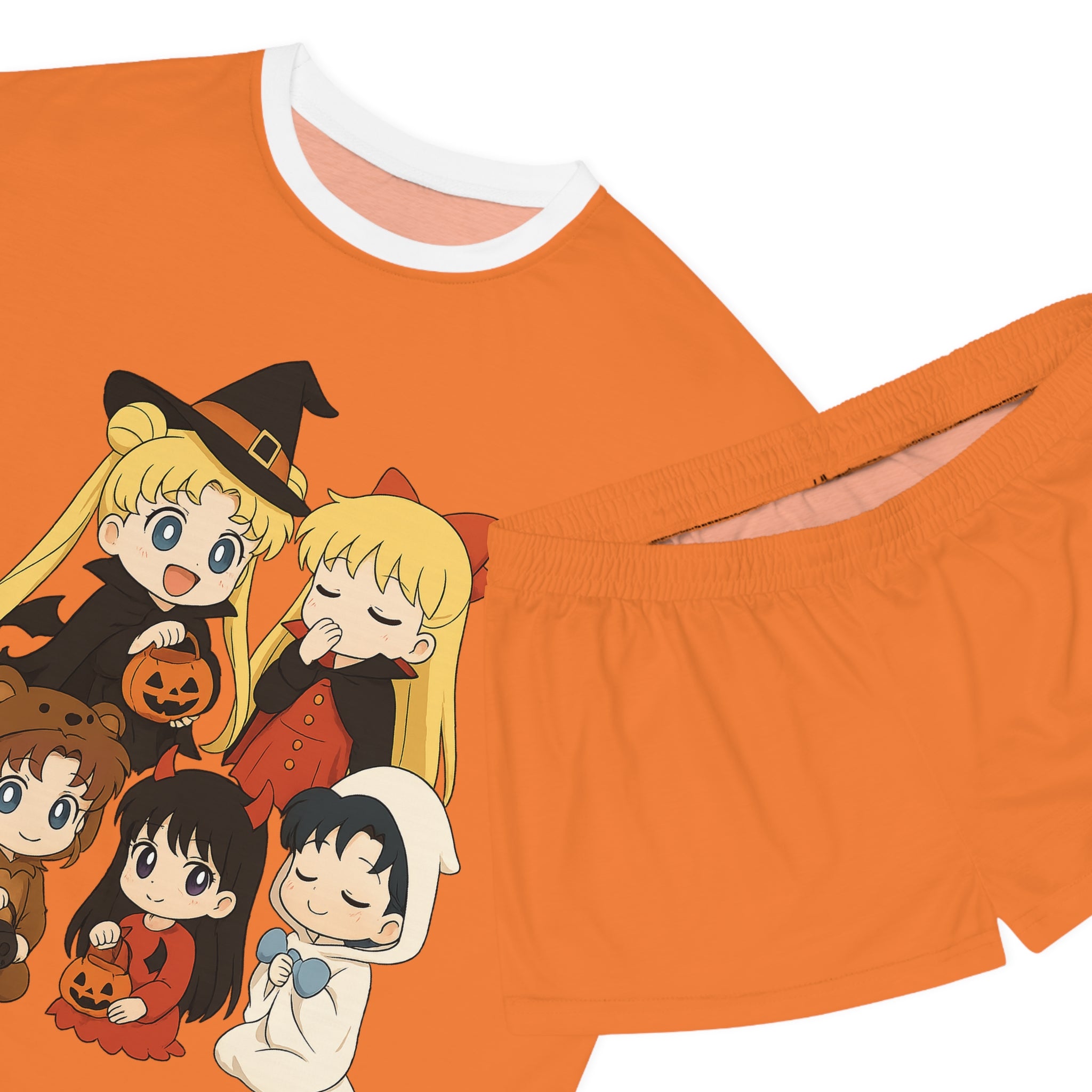 Sailor Moon Halloween Women's Short Pajama Set