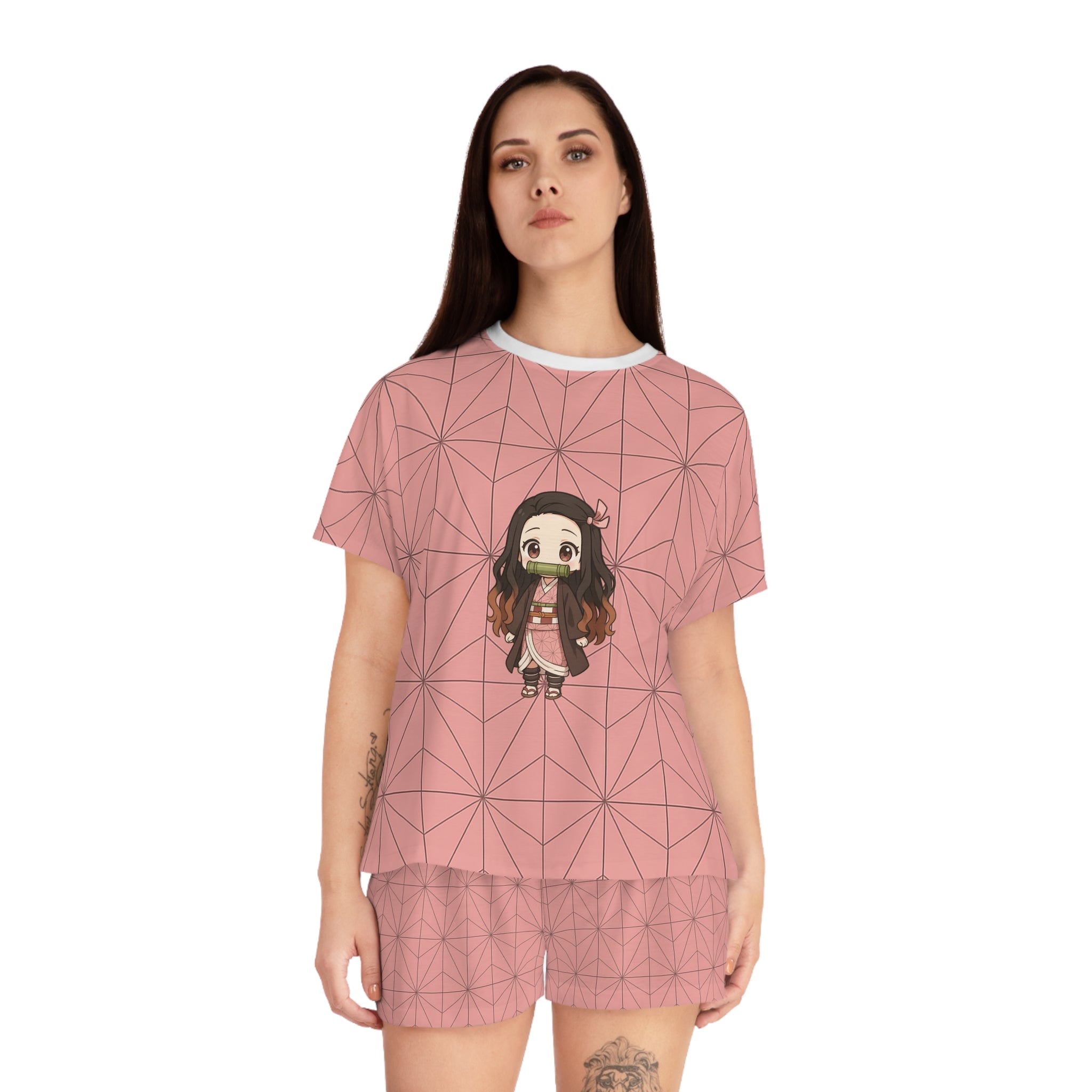 Nezuko Women's Short Pajama Set