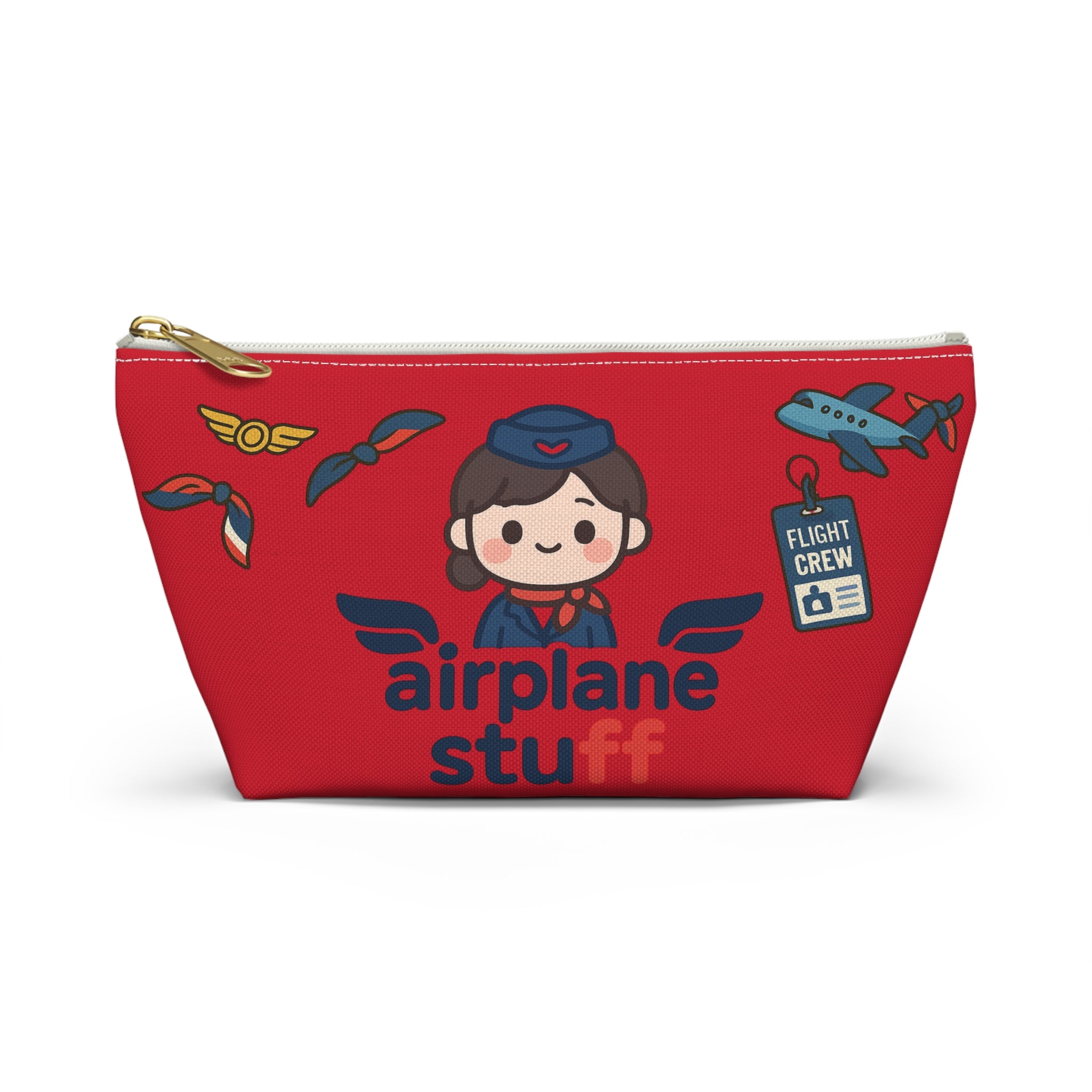 Flight Crew Accessory Pouch w T-bottom