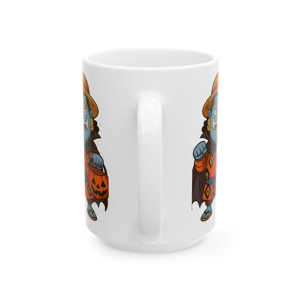 Halloween Jinbe Anime Ceramic Mug, (11oz, 15oz)