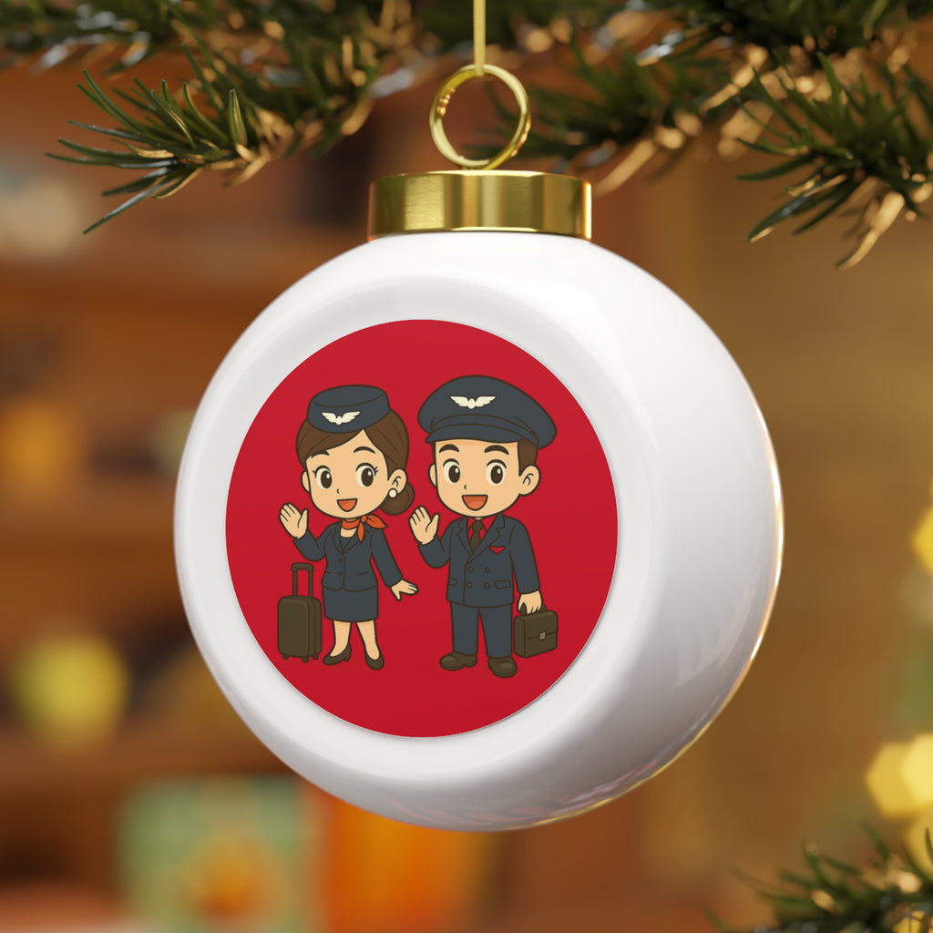Flight  Crew Ball Ornament