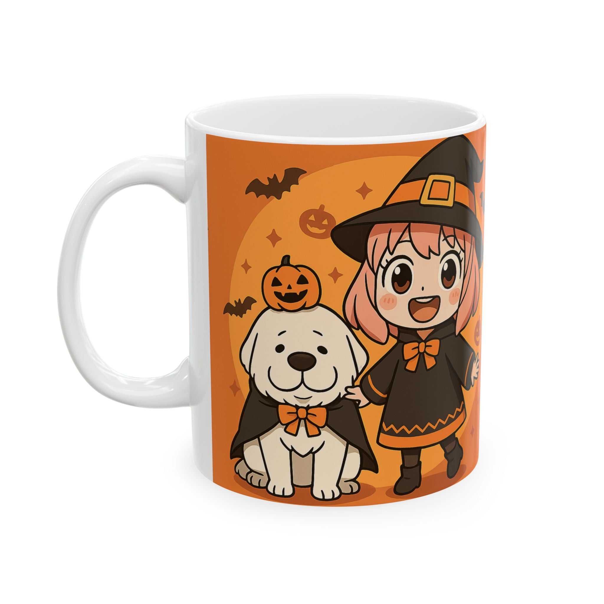 Spy x Family Anime Halloween Ceramic Mug, (11oz, 15oz)