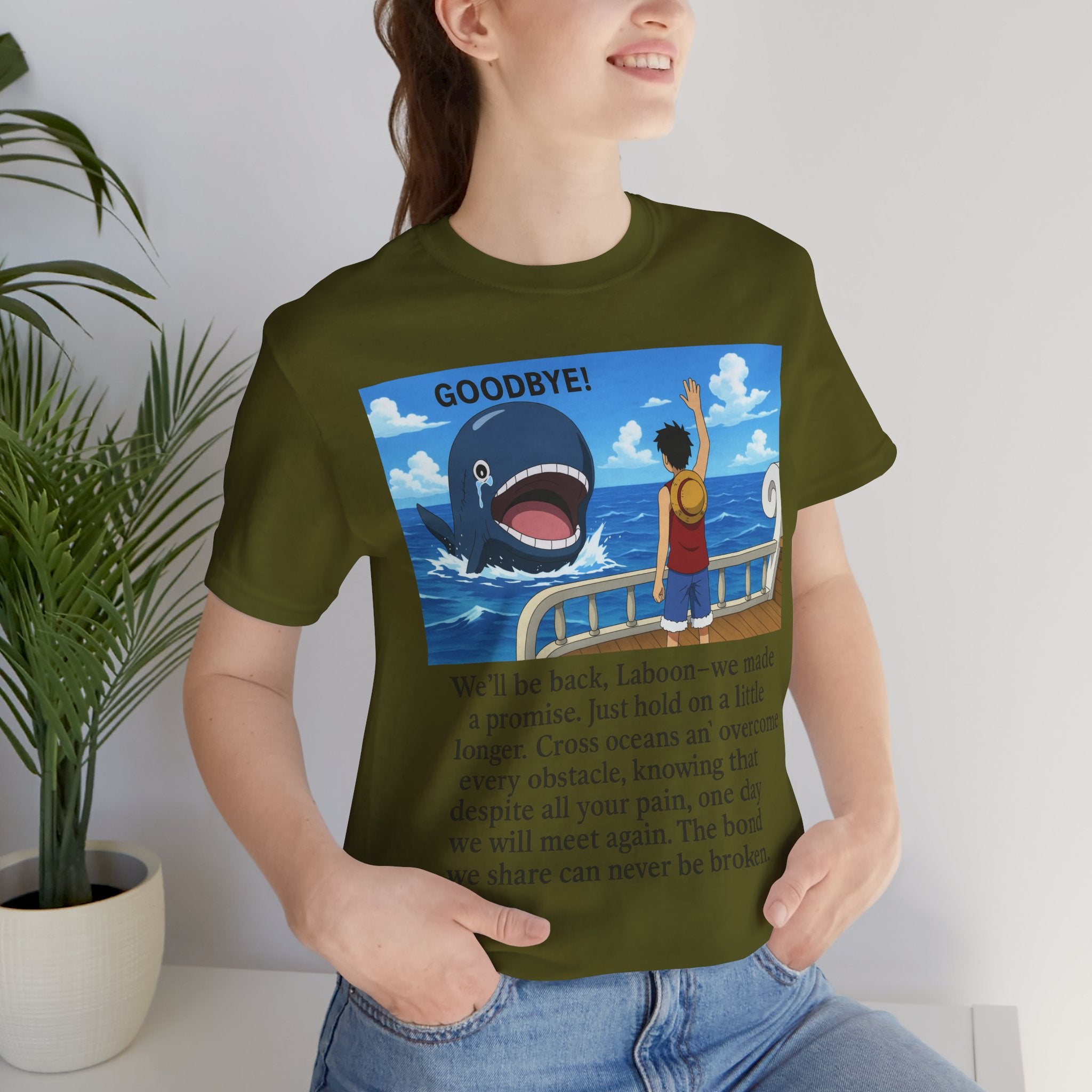 One Piece Unisex Jersey Short Sleeve Tee