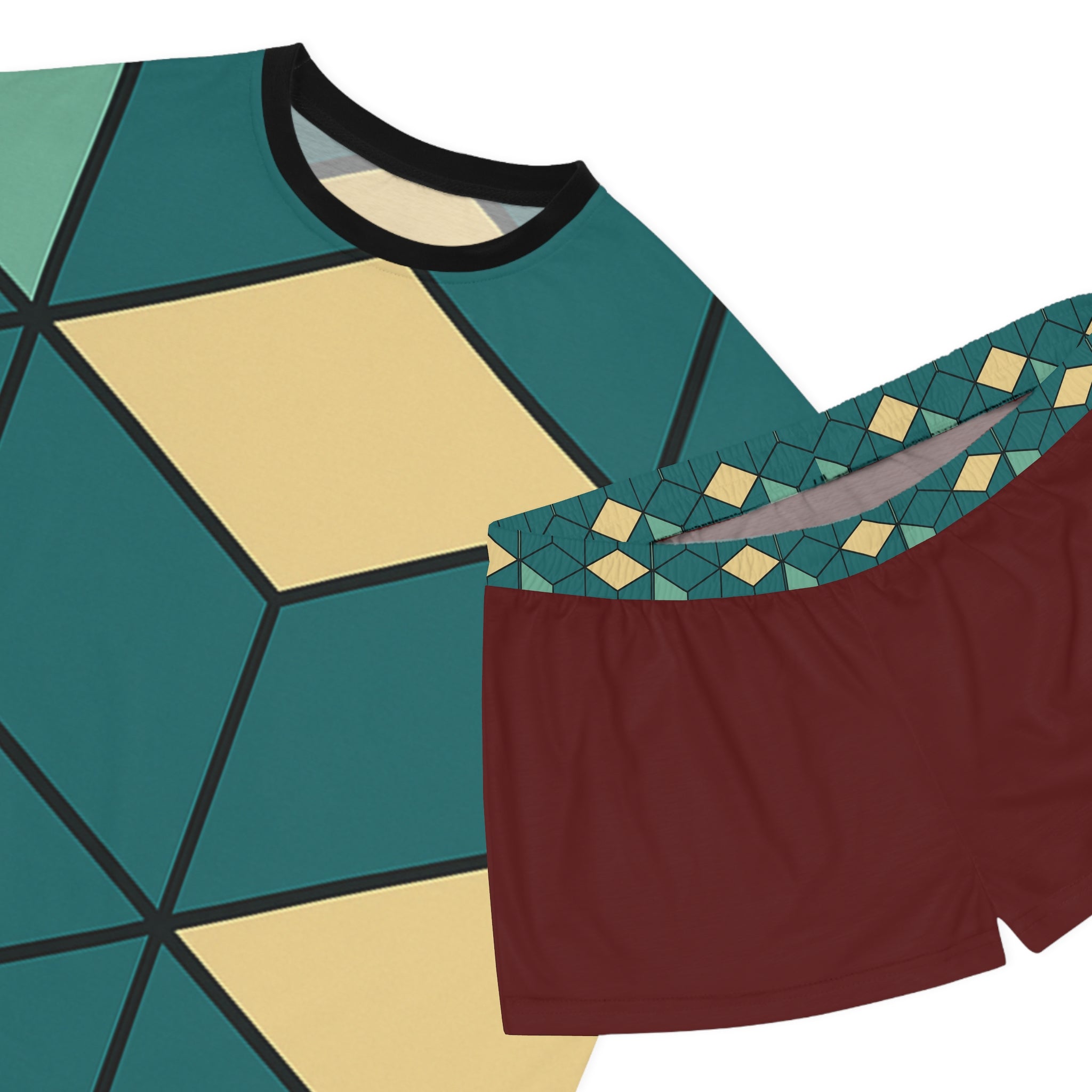 Giyu Demon slayer Women's Short Pajama Set