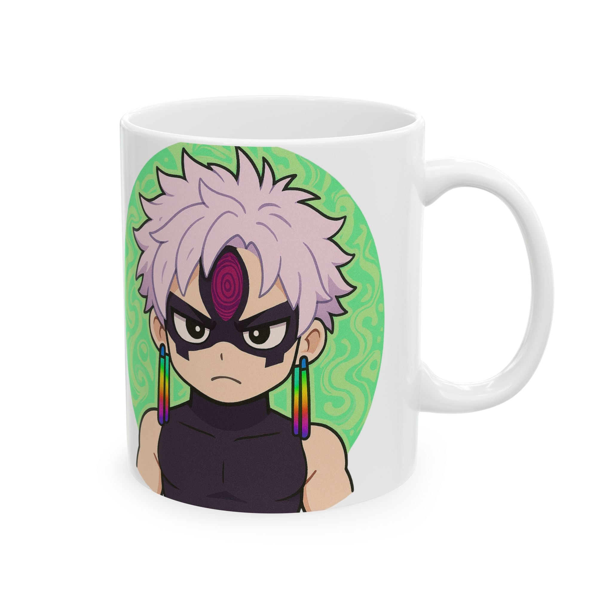 Dandadan Anime Ceramic Mug, (11oz, 15oz)