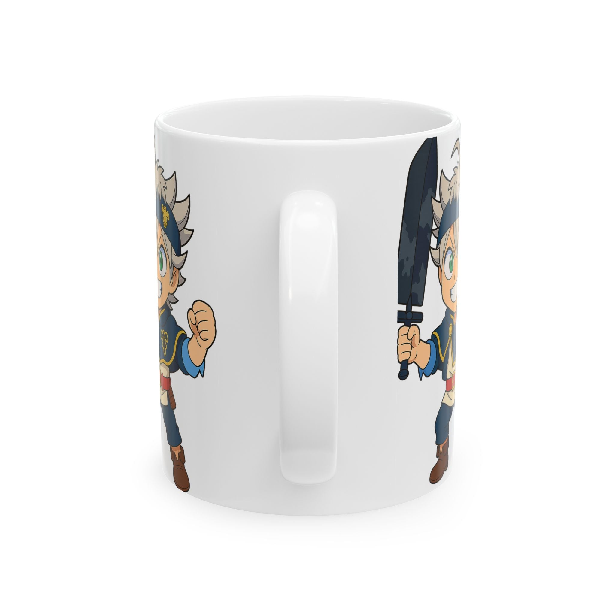 Black Clover Anime Ceramic Mug, (11oz, 15oz)