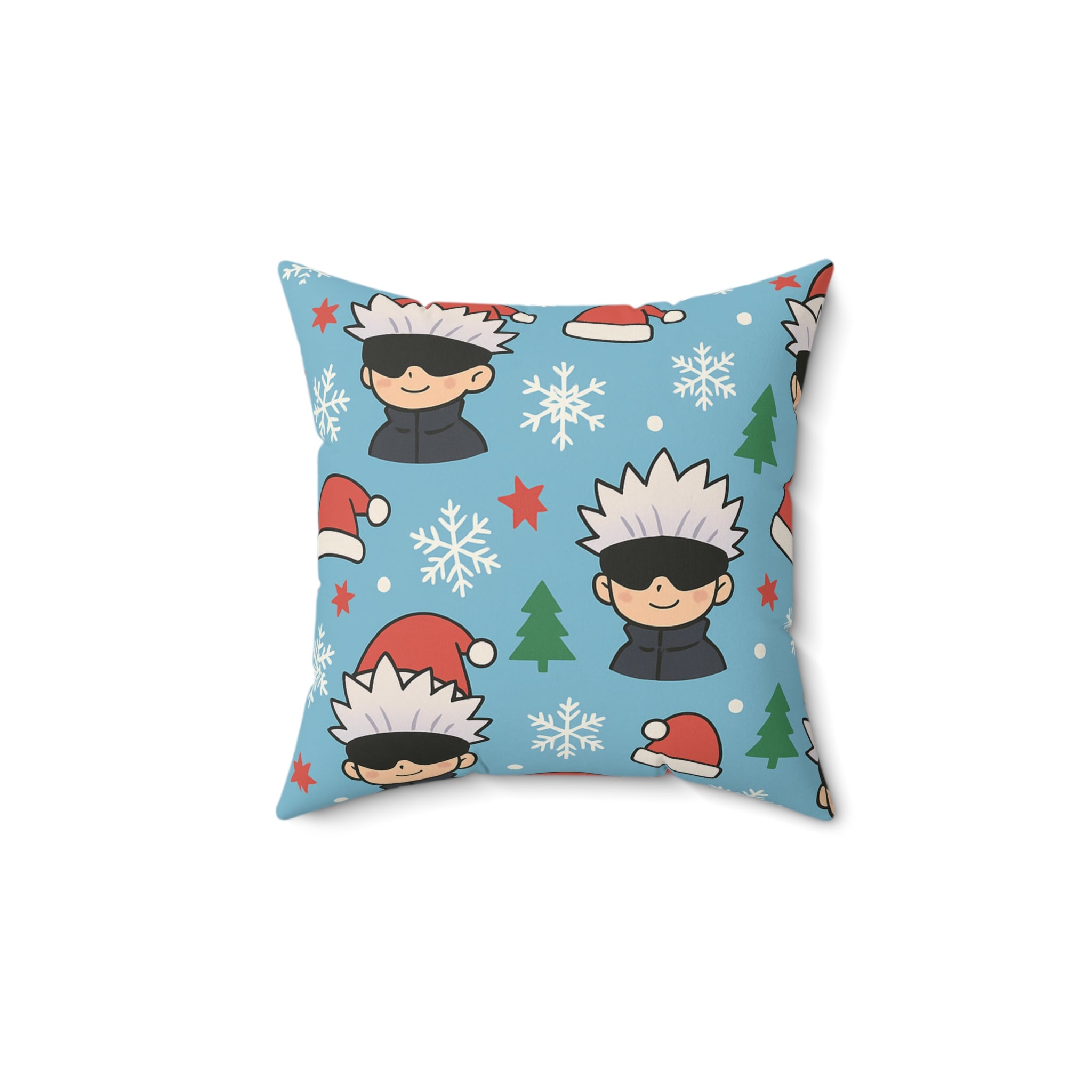 Gojo Christmas Spun Polyester Square Pillow