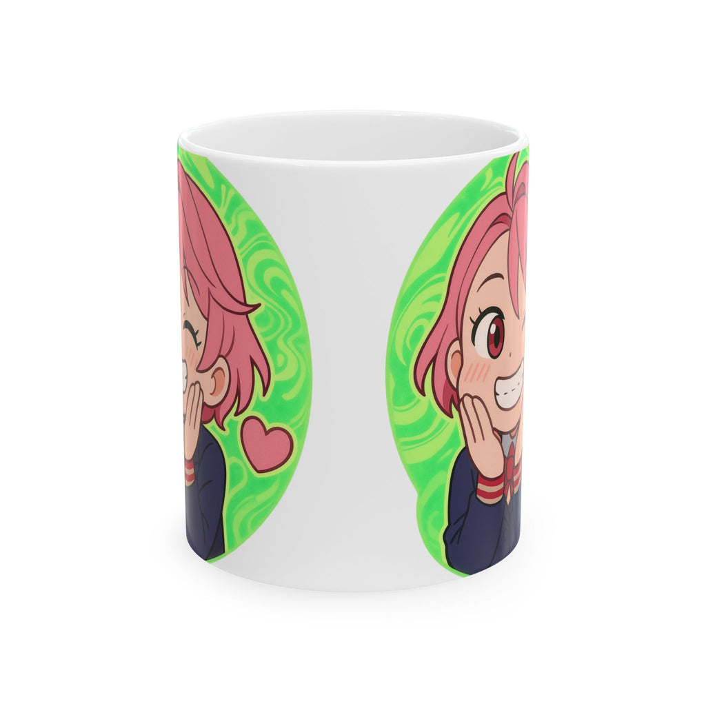 Dandadan Anime Ceramic Mug, (11oz, 15oz)