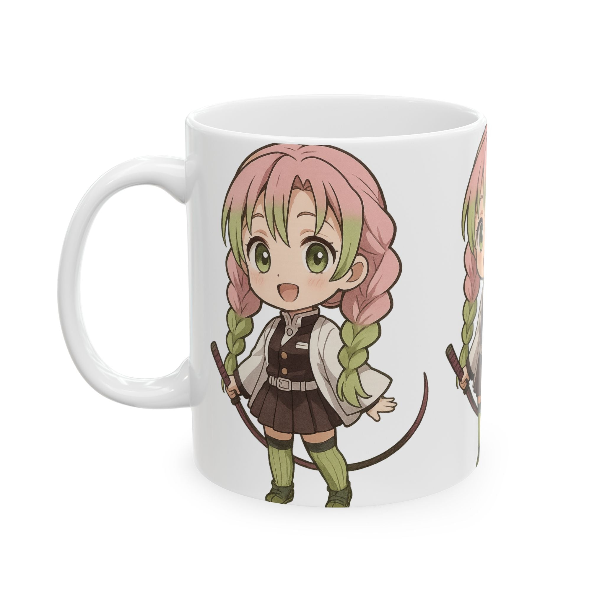 Demon Slayer Ceramic Mug, (11oz, 15oz)