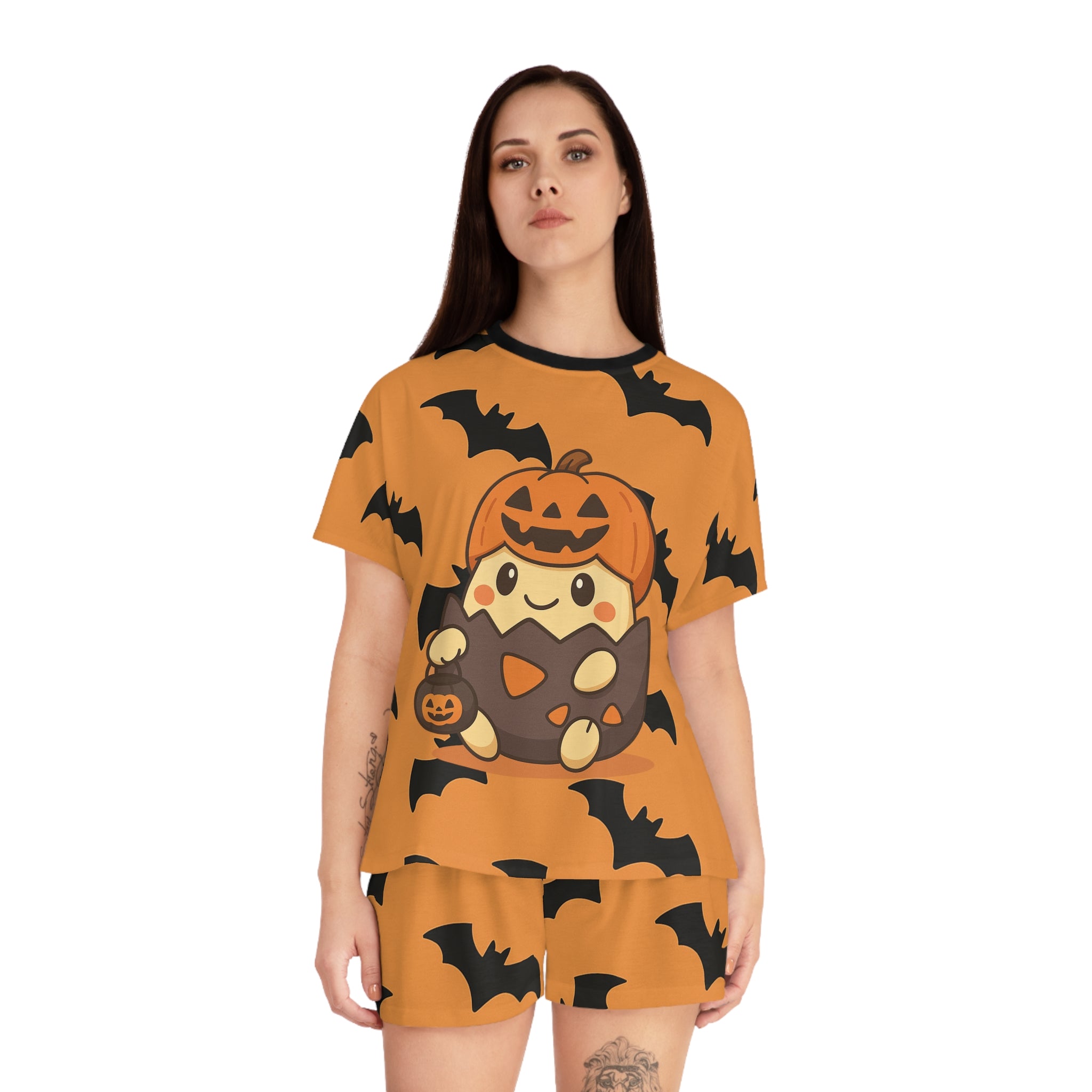 Anime Women's Short Pajama Set